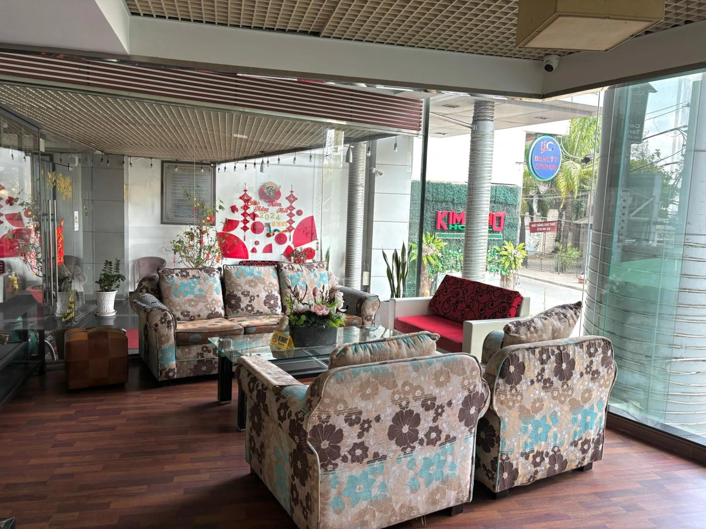 Lobby or reception in Kim Tho Hotel
