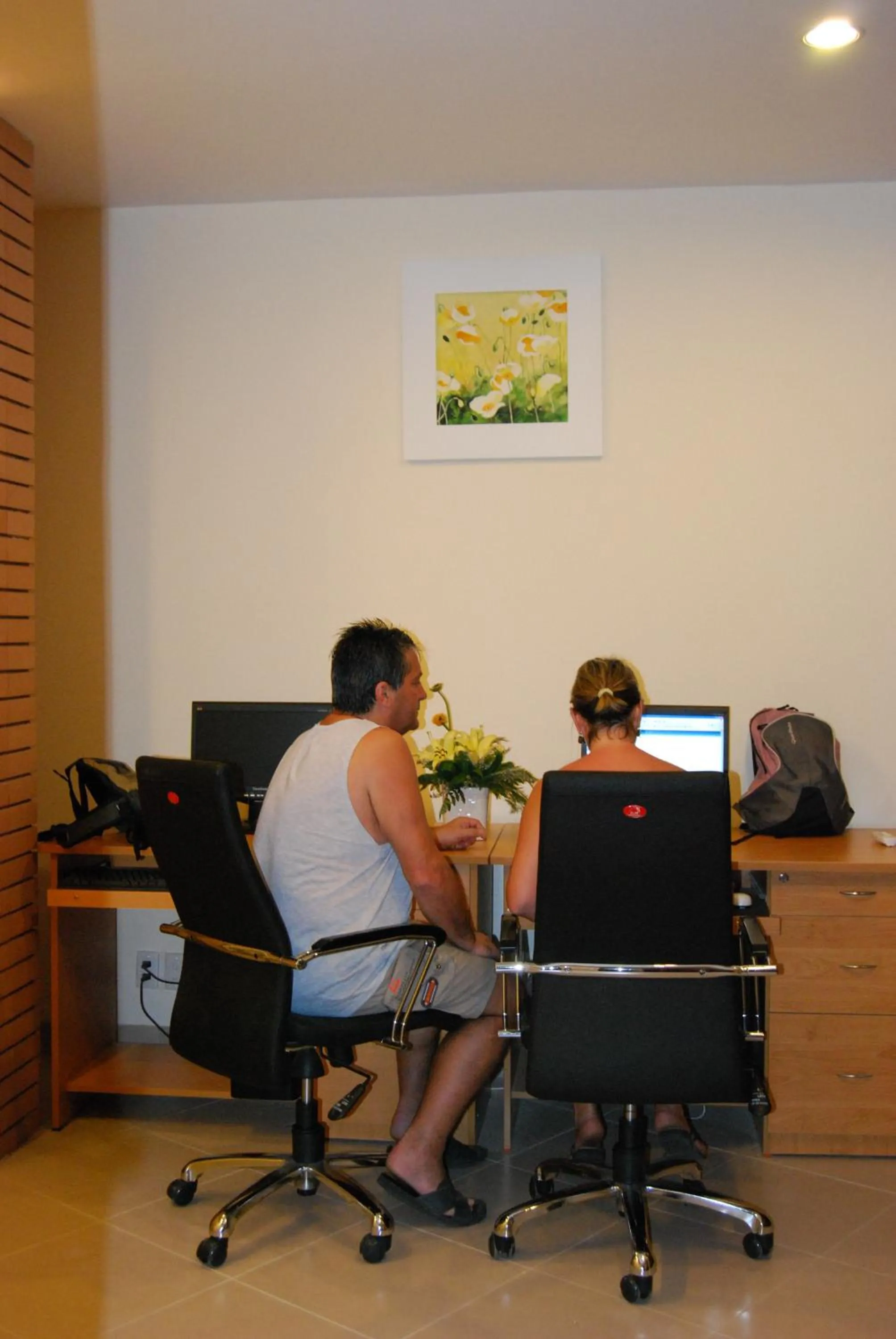 Lobby or reception in Kim Tho Hotel