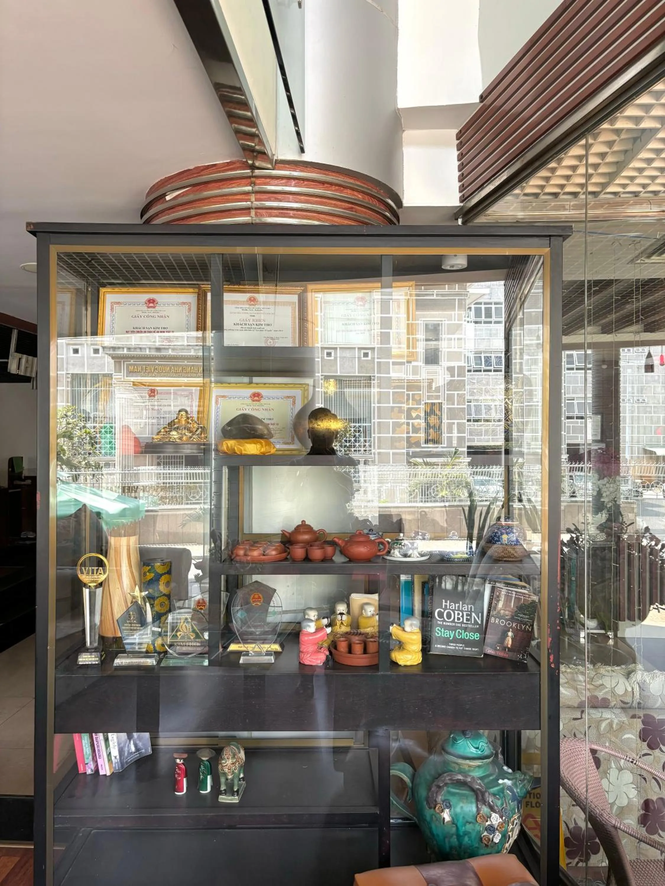 Lobby or reception in Kim Tho Hotel