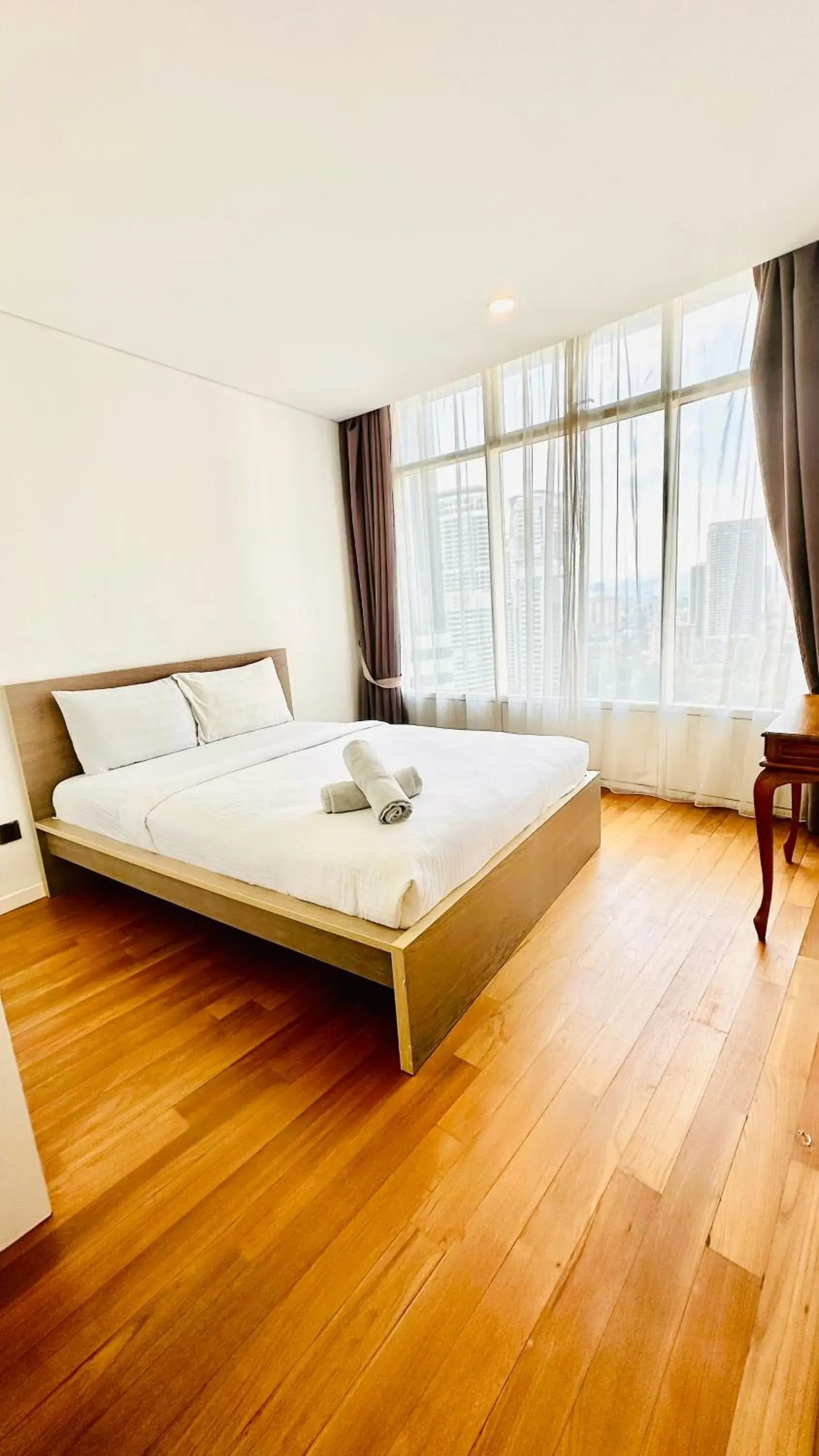 Bed in Vortex KLCC suites by Cityboxz Bed in Vortex KLCC suites by Cityboxz