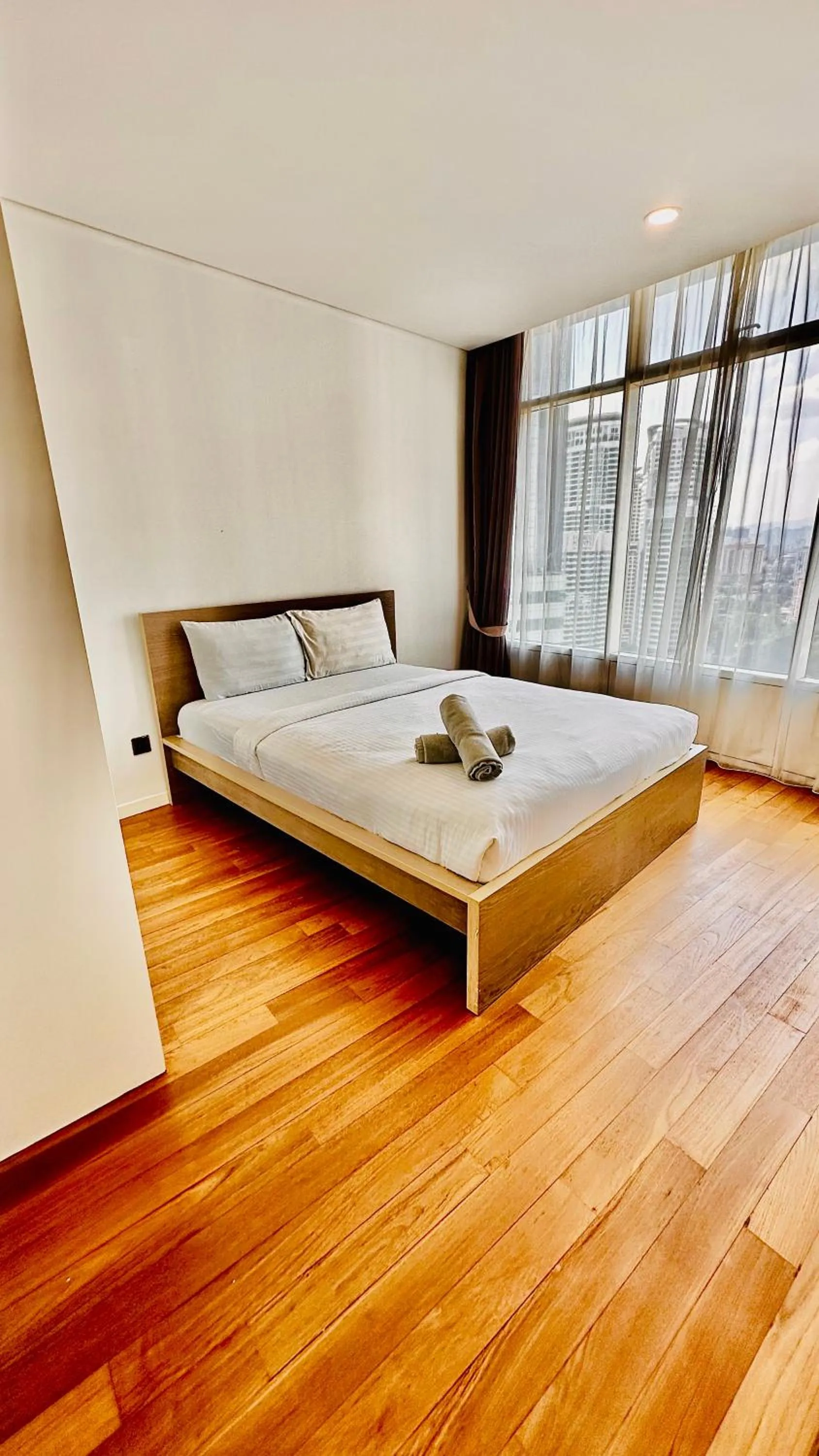 Bed in Vortex KLCC suites by Cityboxz