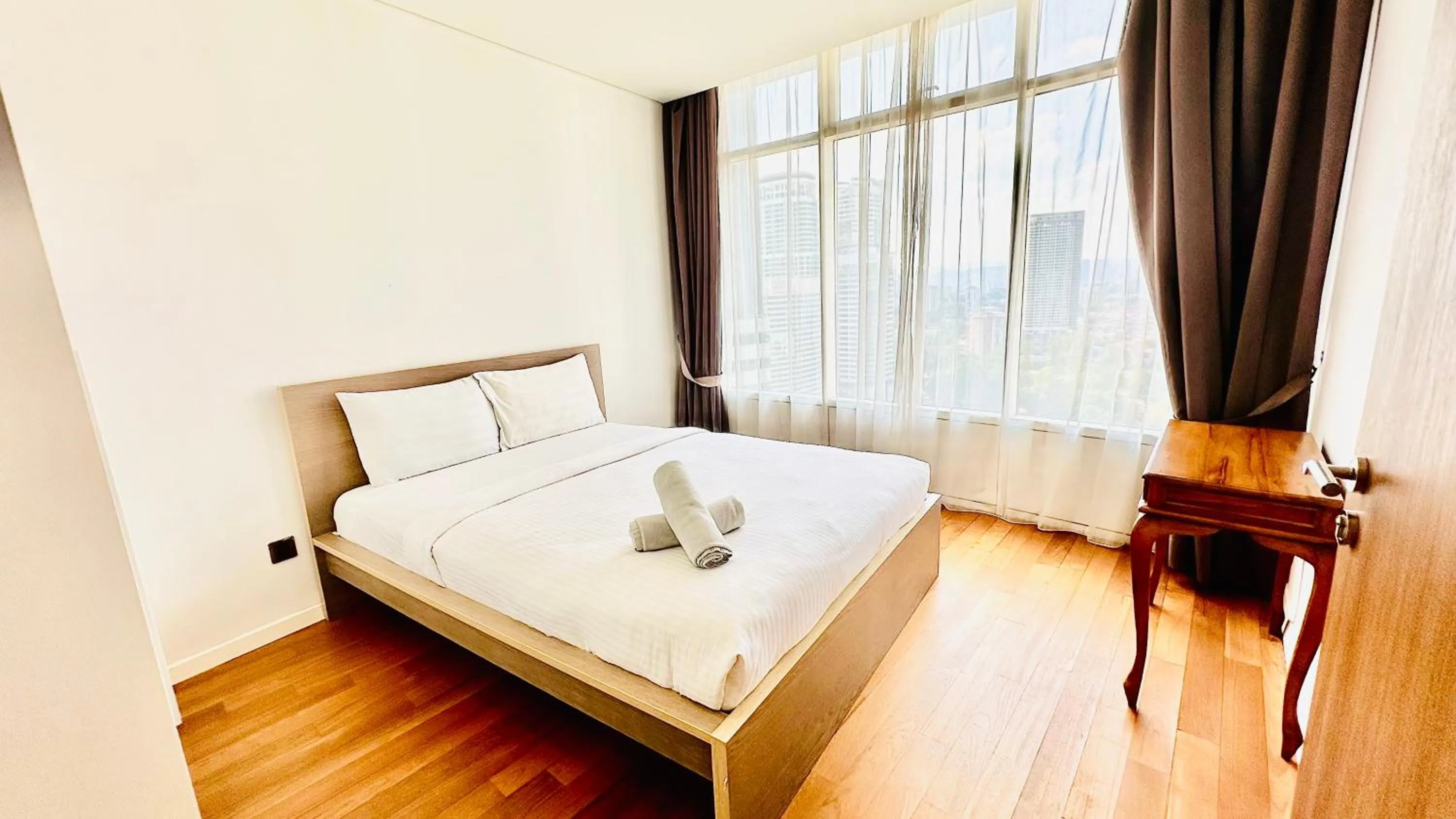 Bed in Vortex KLCC suites by Cityboxz