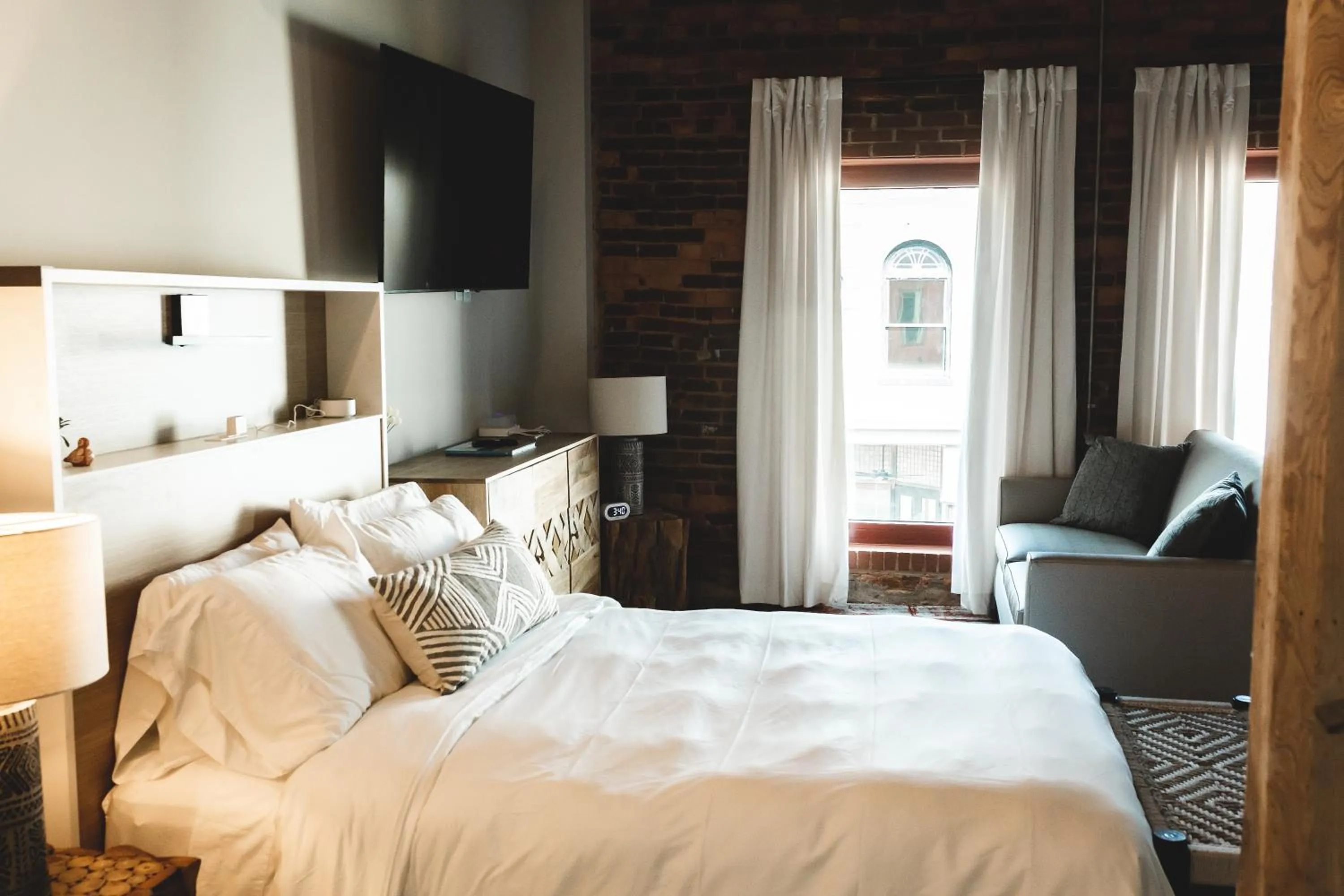 Bed in Three Trails Downtown Elkin