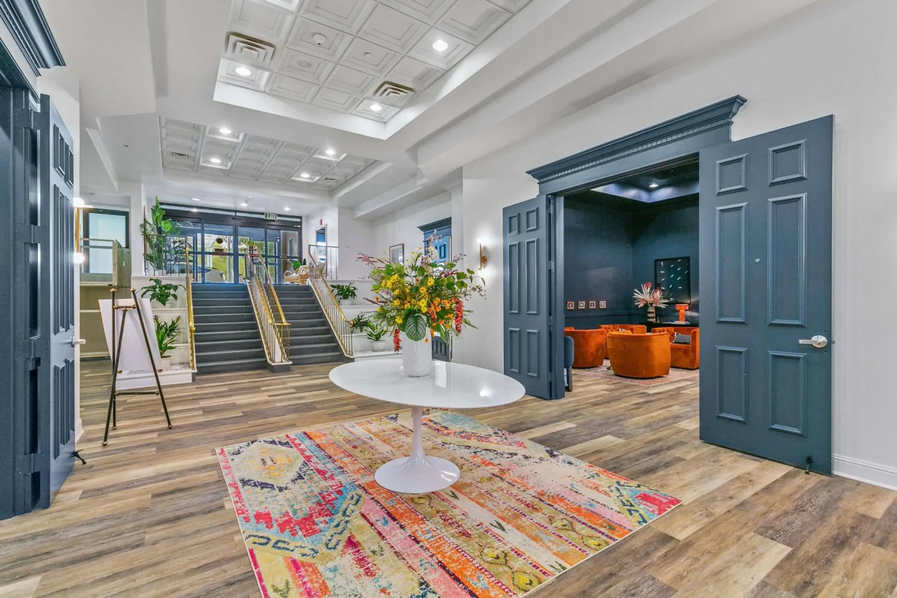 Lobby or reception in Mulberry, a Wyndham Hotel Lobby or reception in Mulberry, a Wyndham Hotel