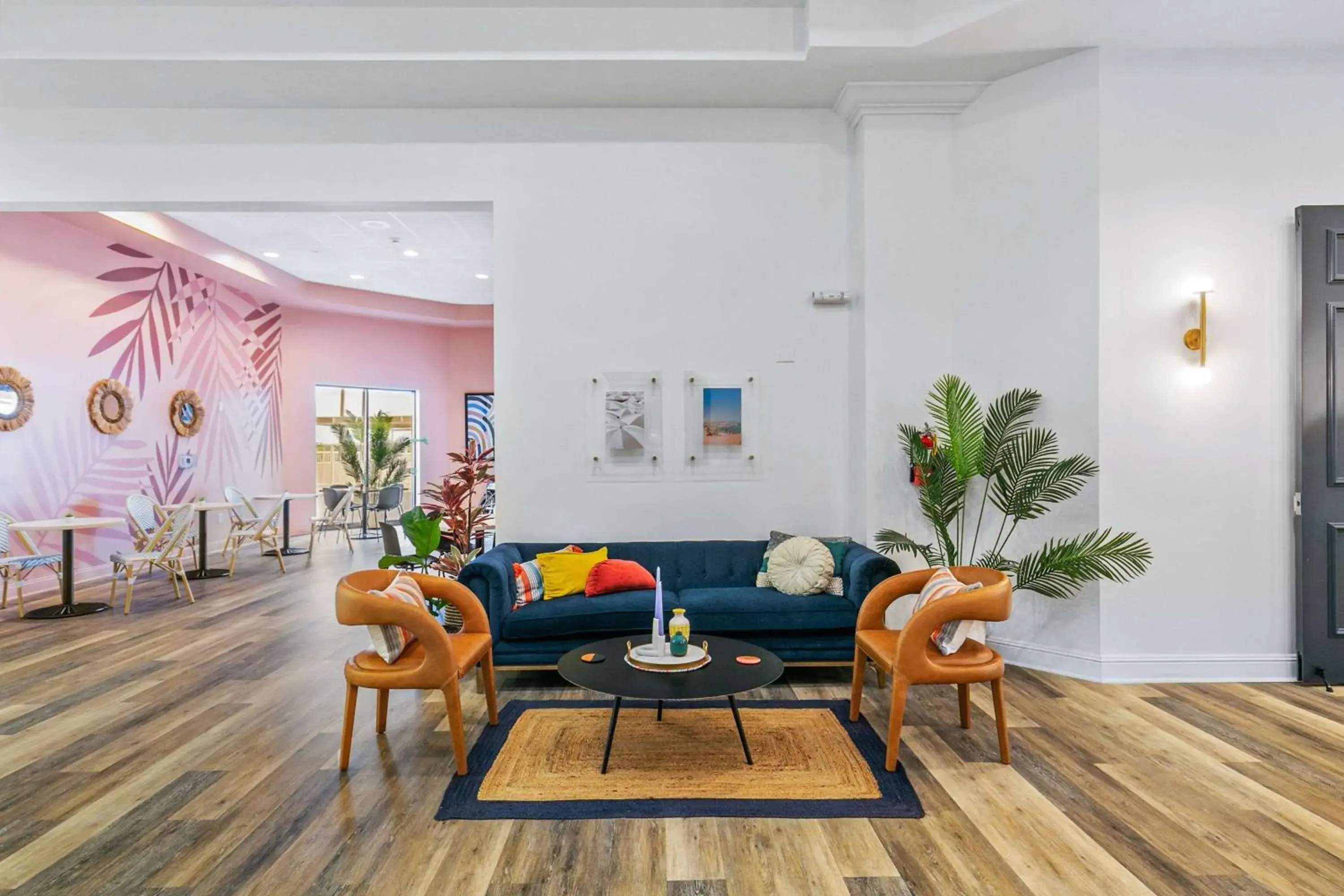 Lobby or reception in Mulberry, a Wyndham Hotel Lobby or reception in Mulberry, a Wyndham Hotel