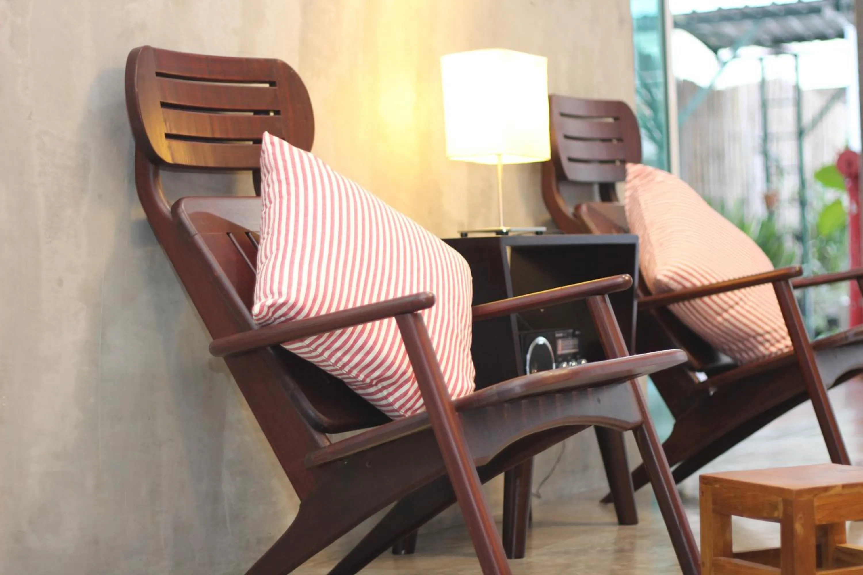 Seating area in Just Fine Krabi