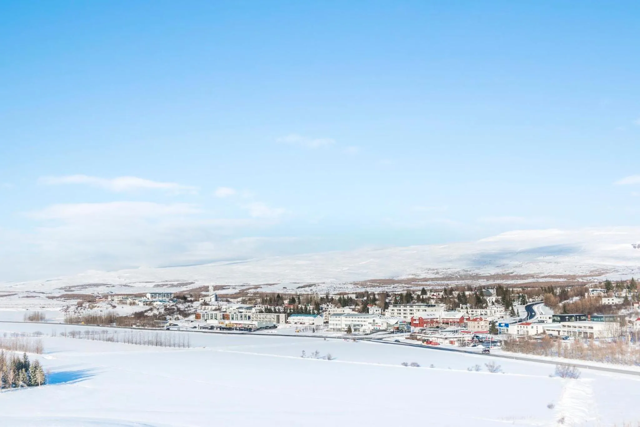 Property building in Gistihúsið - Lake Hotel Egilsstadir