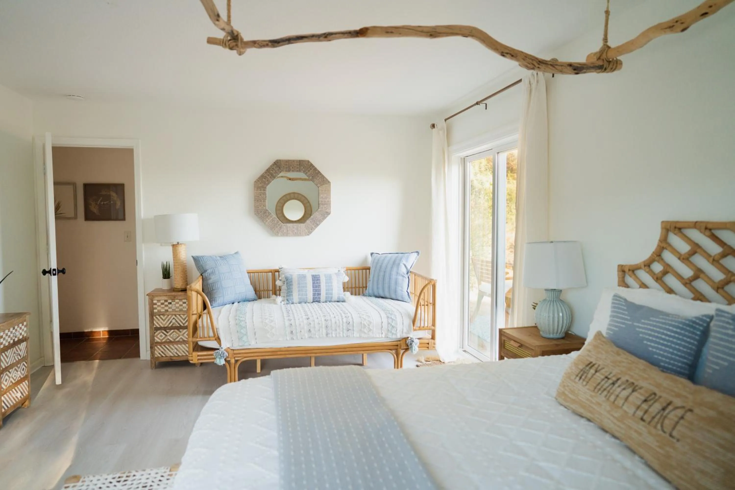 Bed in Boho chic oasis by Casa Oso with pool, spa and views