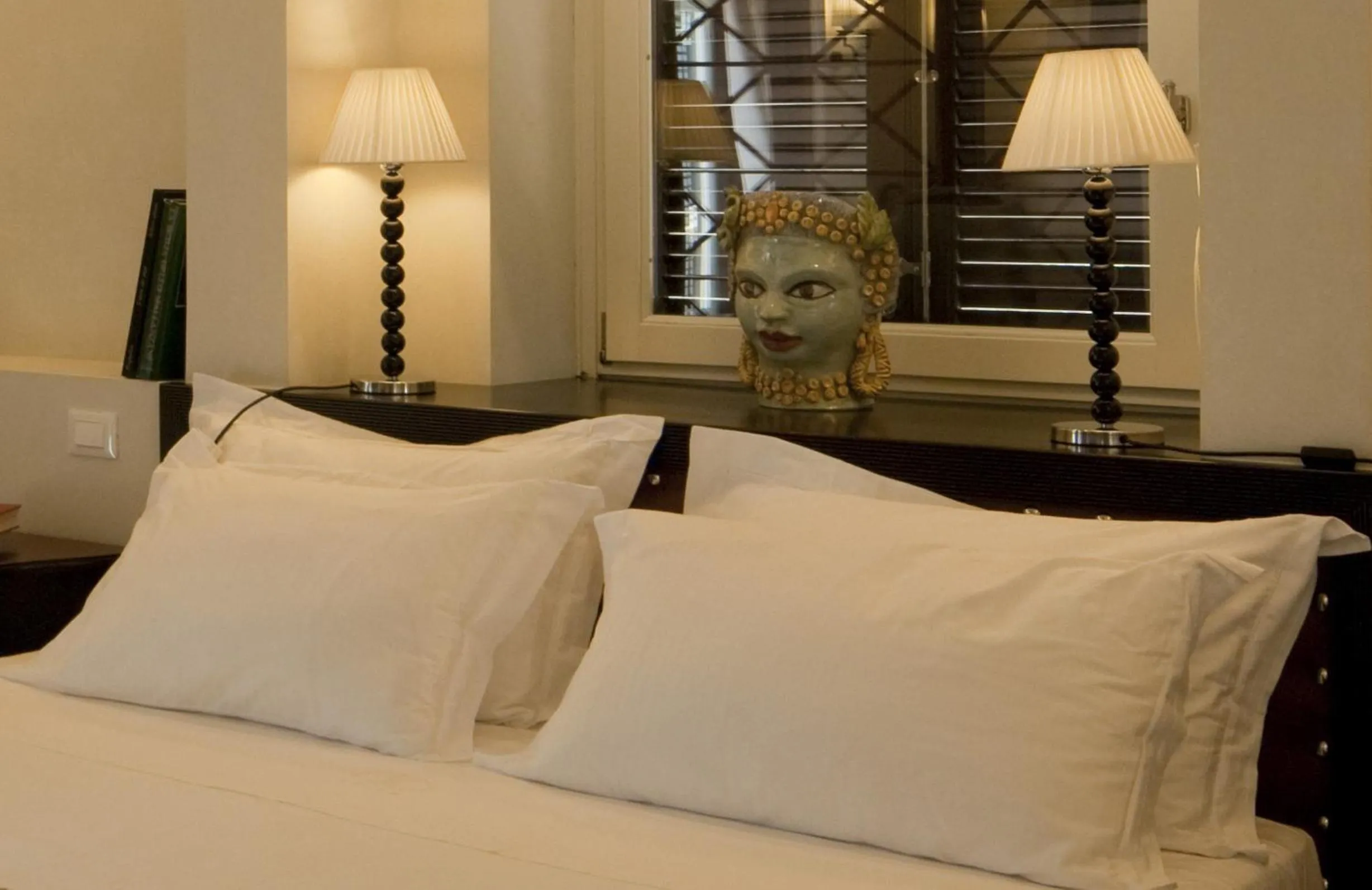 Bed in Villa Athena Resort