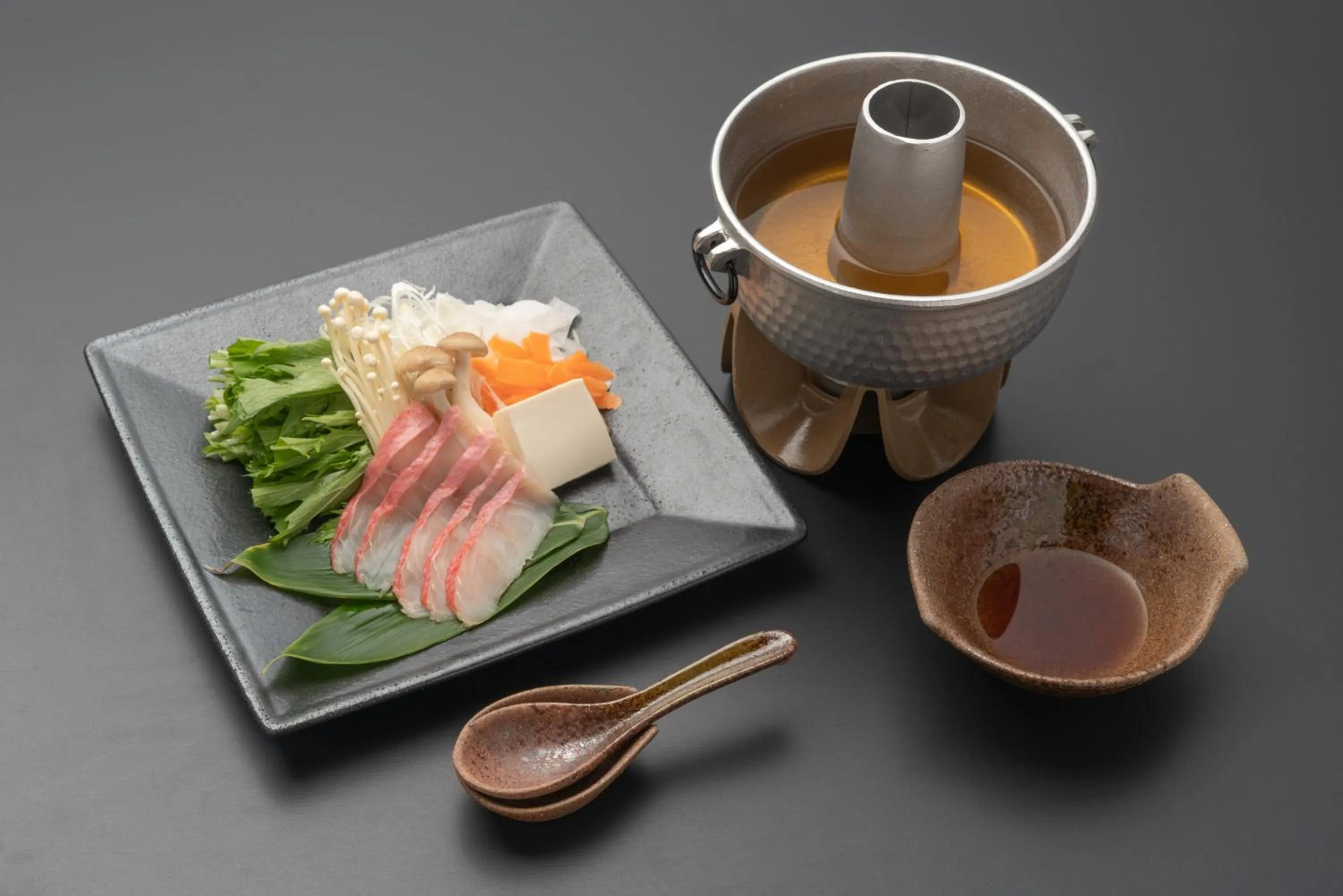 Food close-up in Isoaruki no Yuyado Ushiogumo -6 years or older-