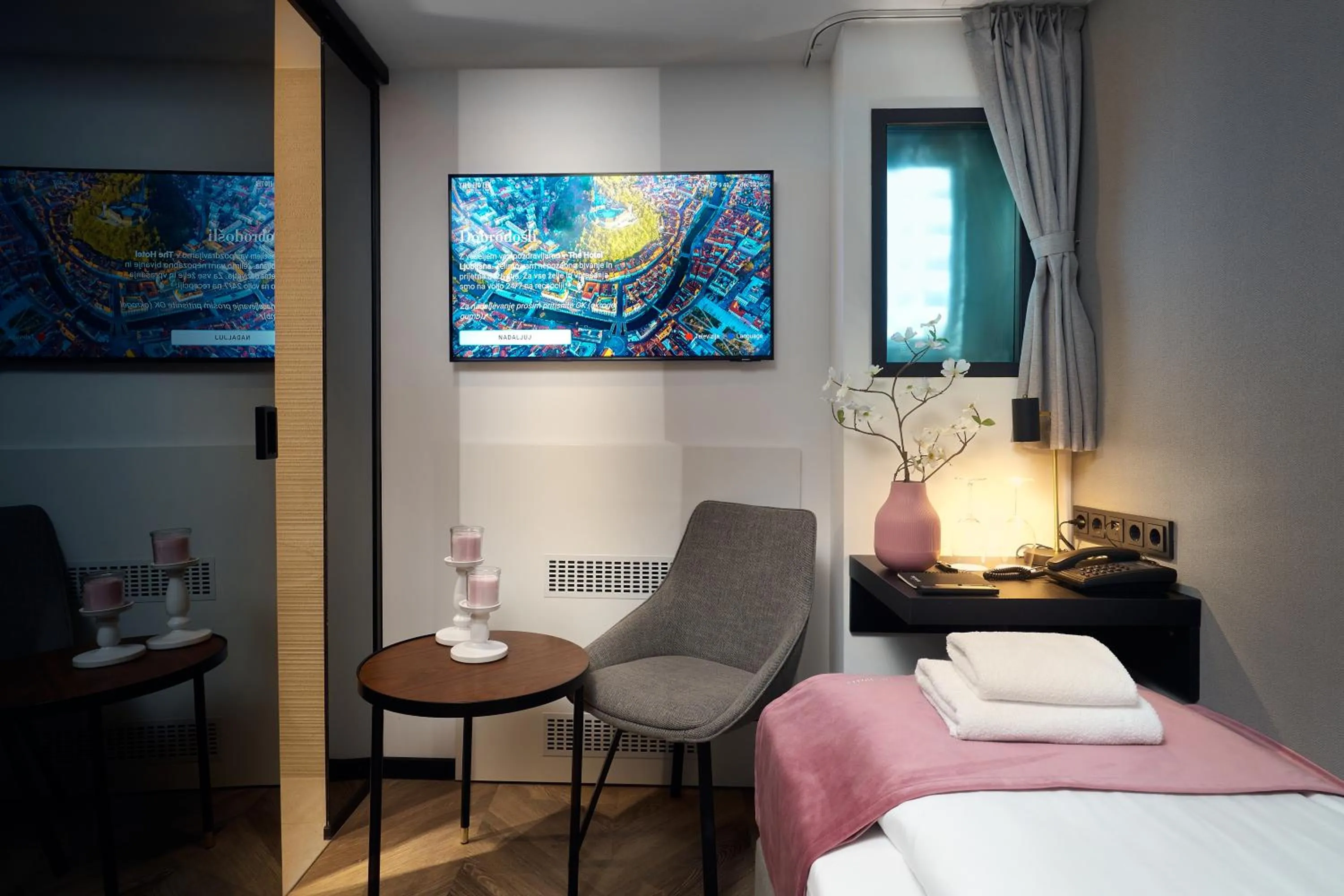 Photo of the whole room, Bed in The Hotel Ljubljana