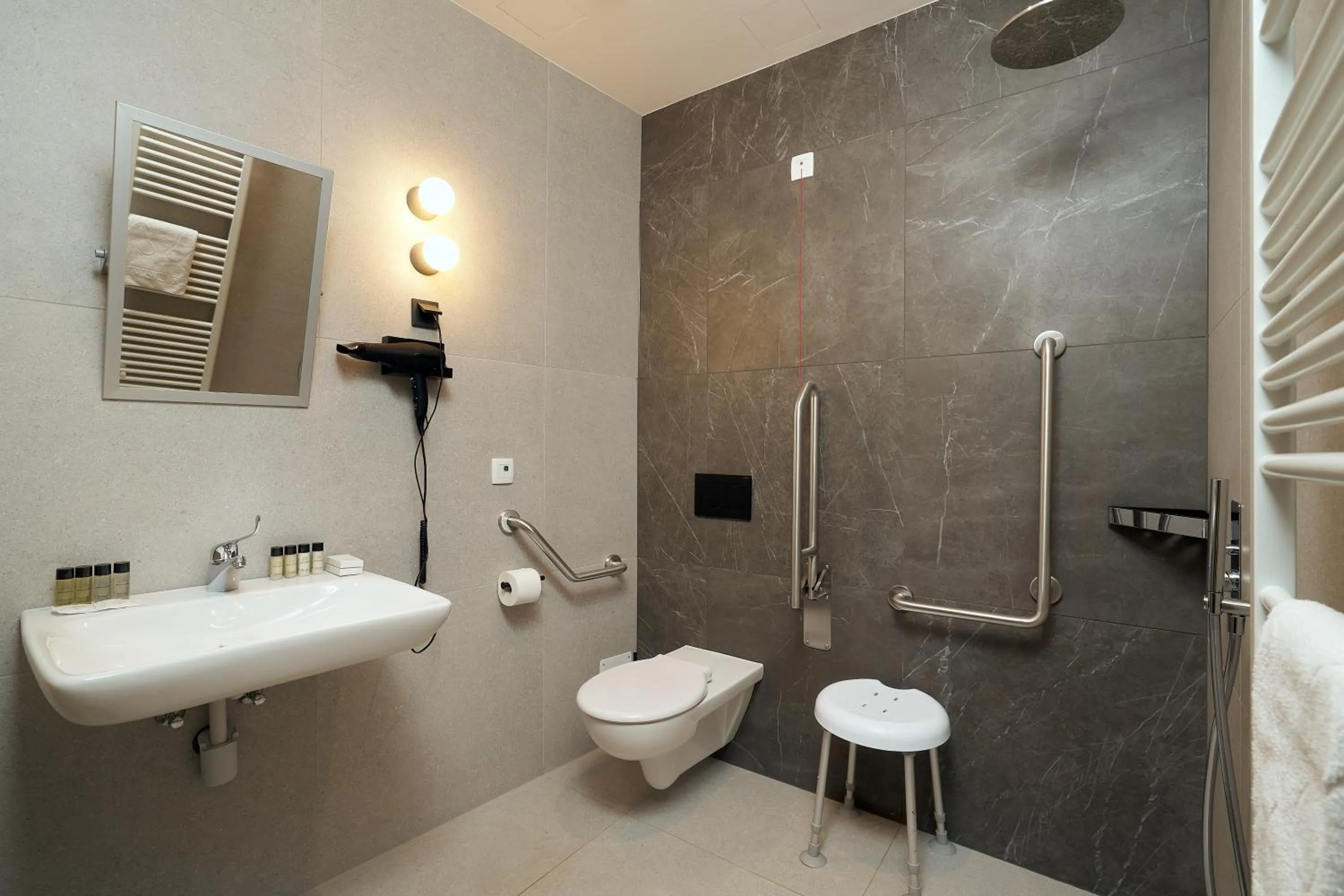 Facility for disabled guests in The Hotel Ljubljana
