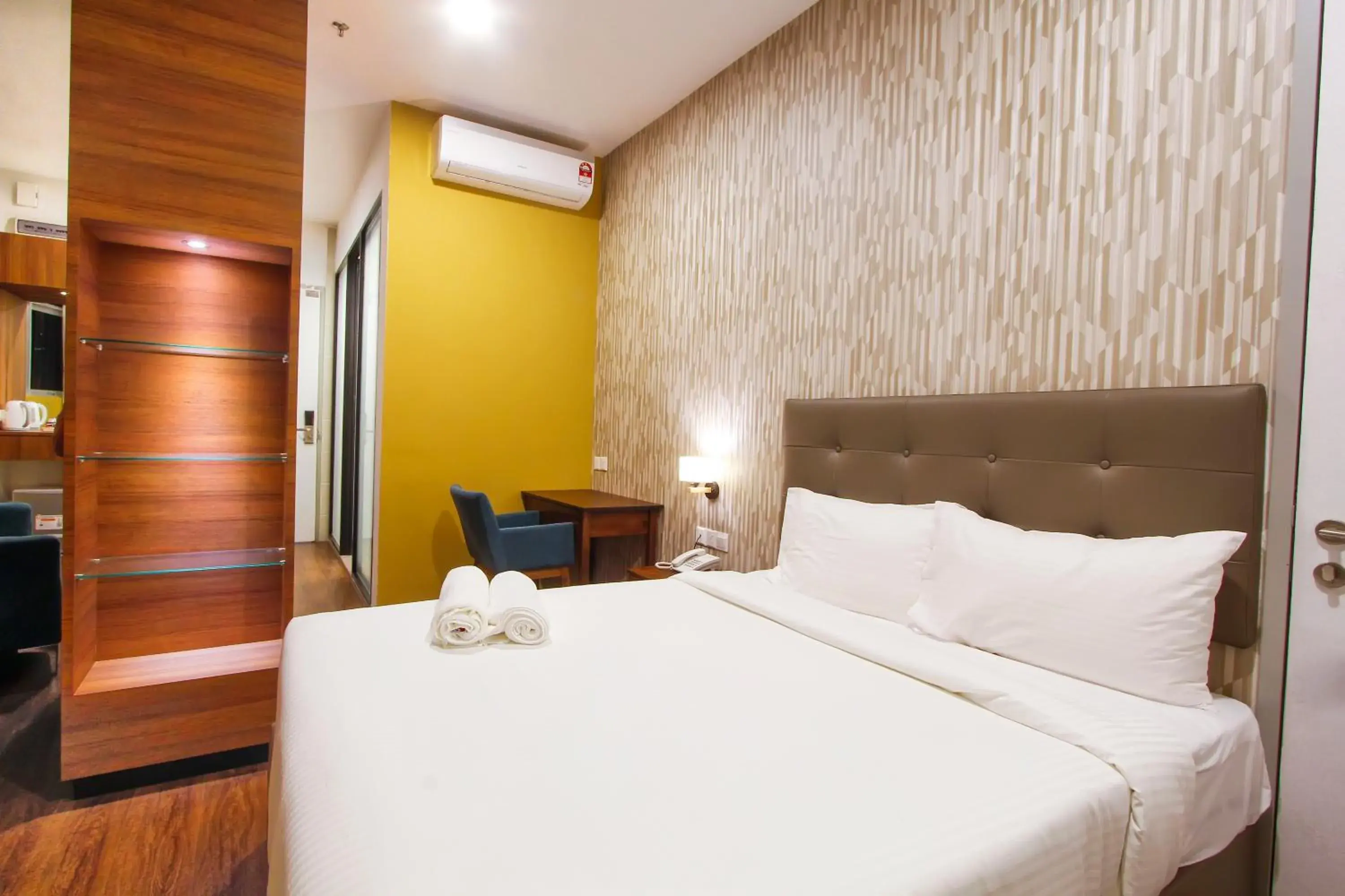 Bed in CitiVilla Hotel Penang Bed in CitiVilla Hotel Penang