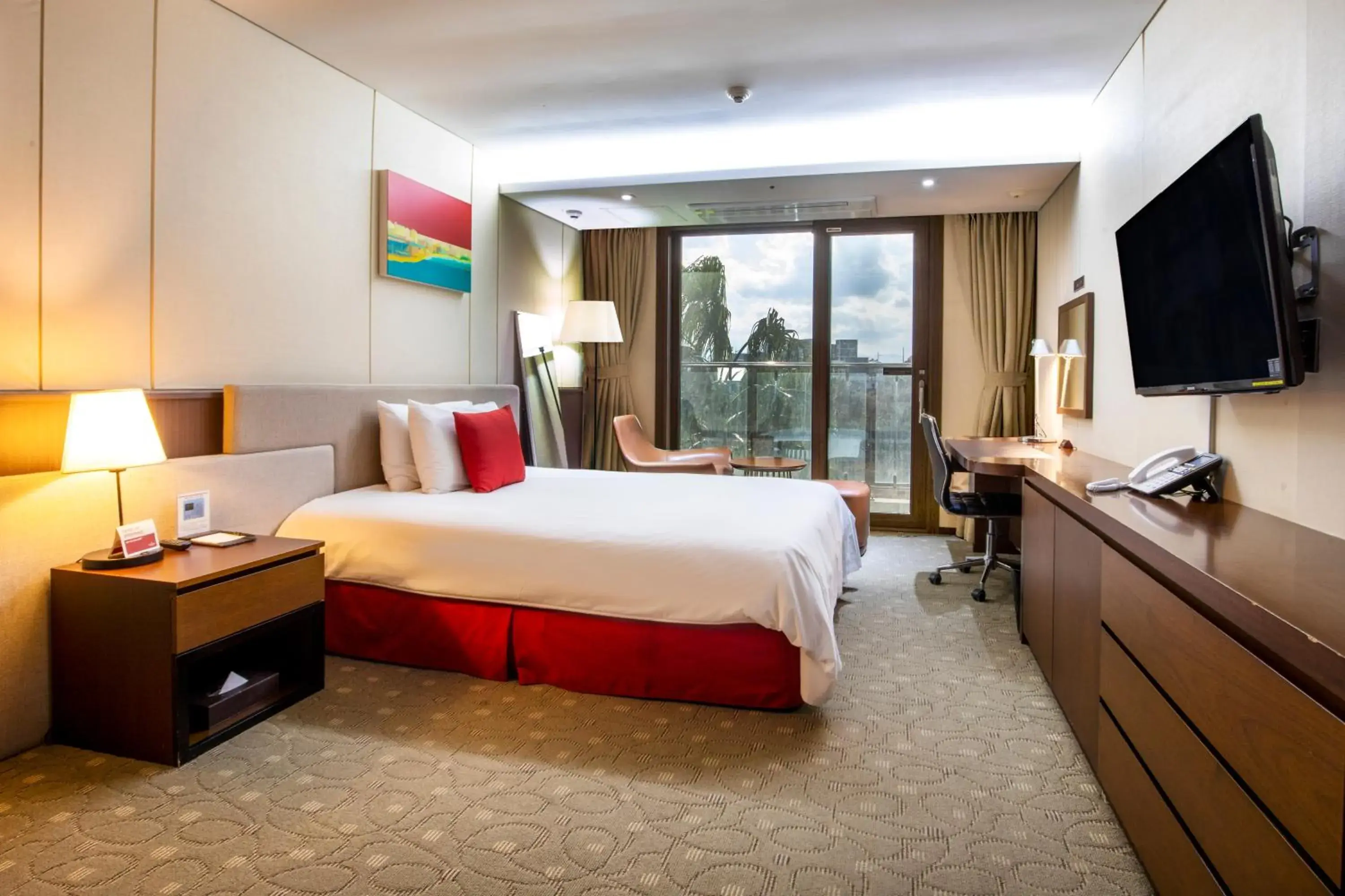 Standard Double Room in Ramada by Wyndham Jeju Hamdeok Standard Double Room in Ramada by Wyndham Jeju Hamdeok