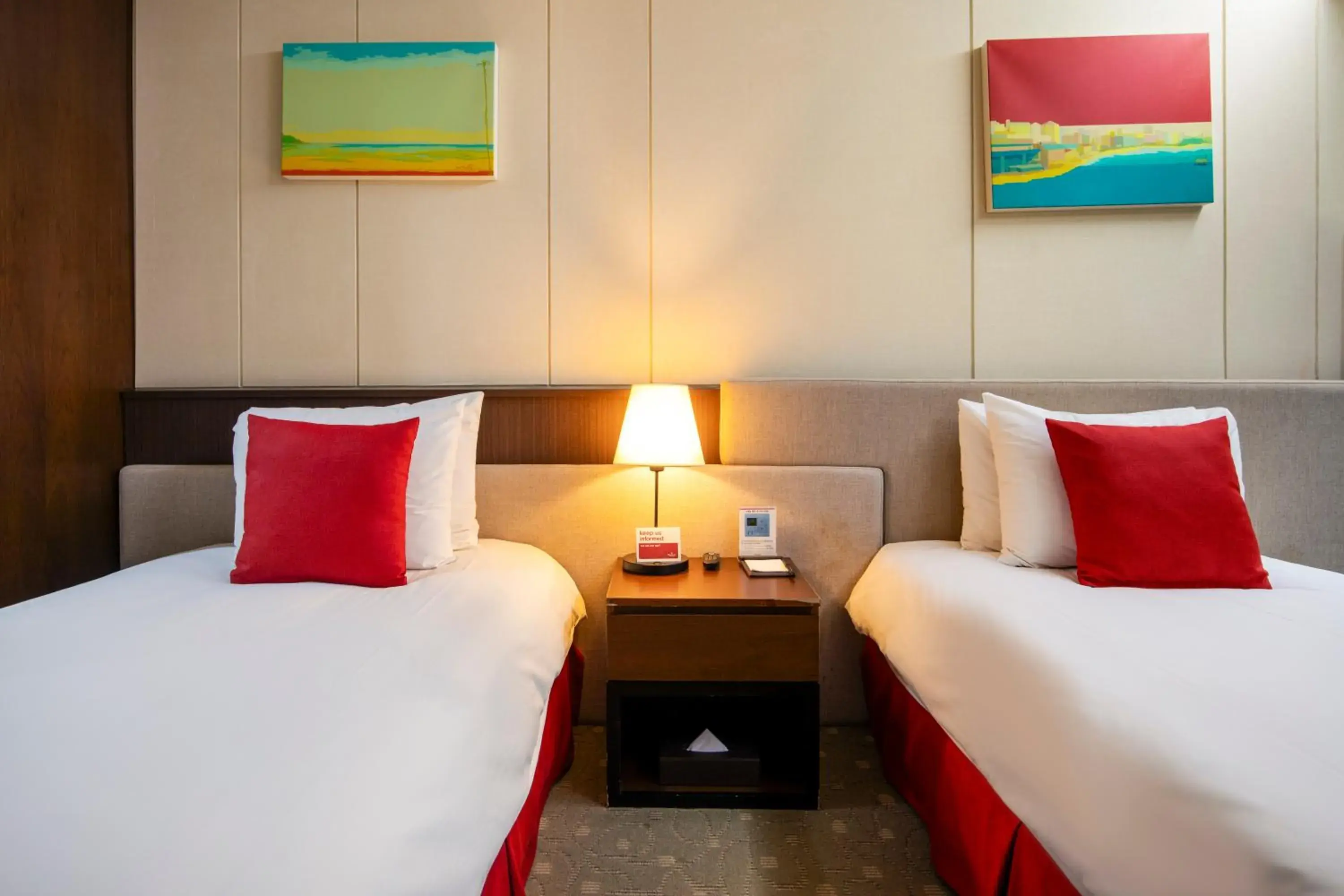 Bed in Ramada by Wyndham Jeju Hamdeok Bed in Ramada by Wyndham Jeju Hamdeok