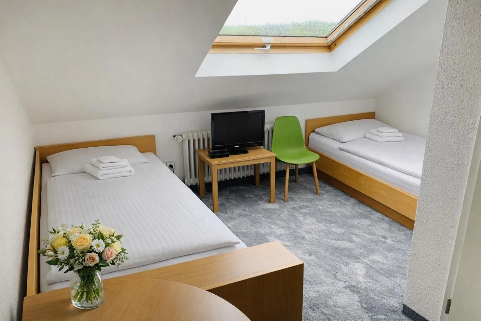 Bed in Silvio-Gesell-Tagungsstätte