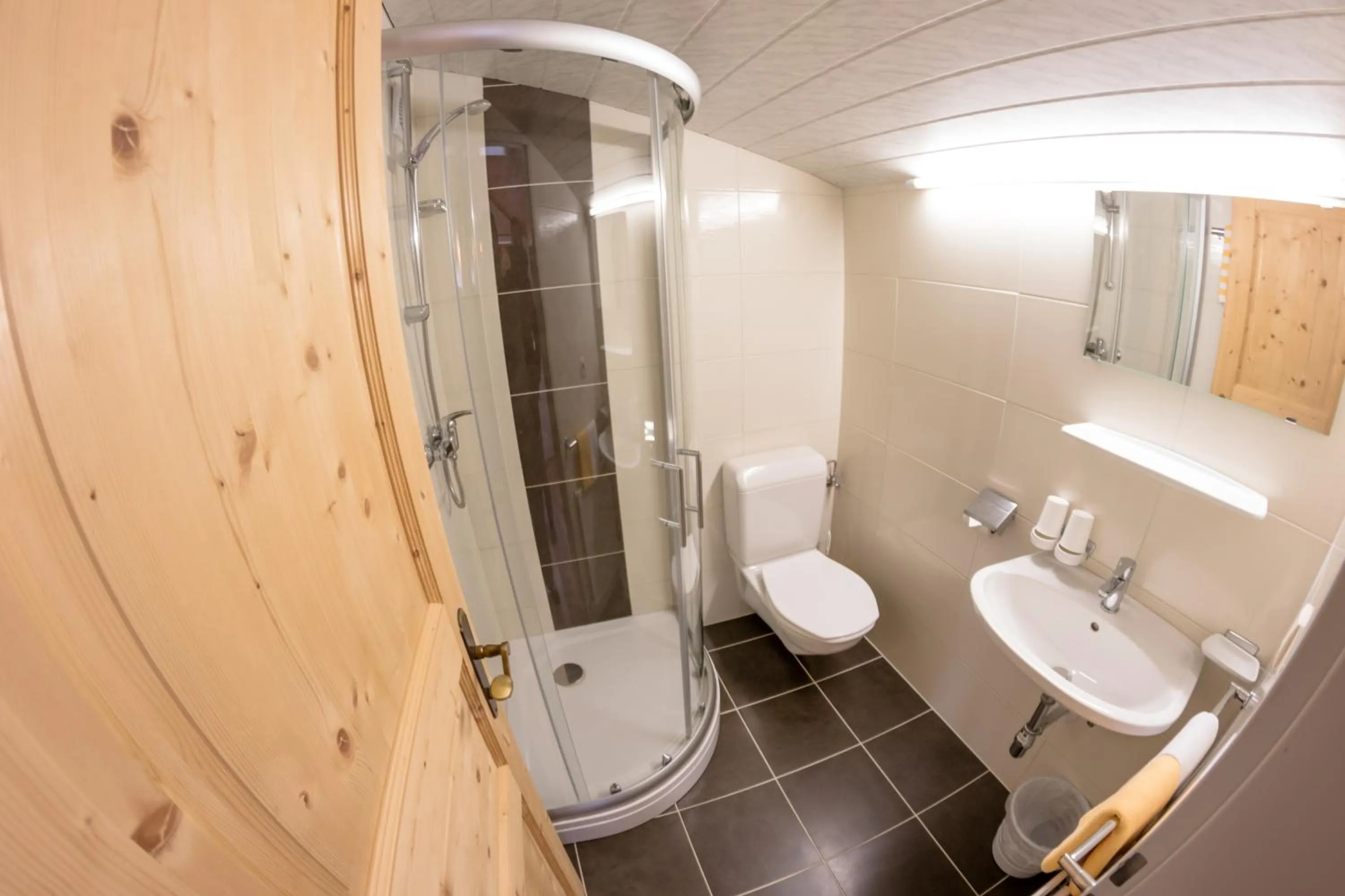 Shower in Landhaus Alpenrose