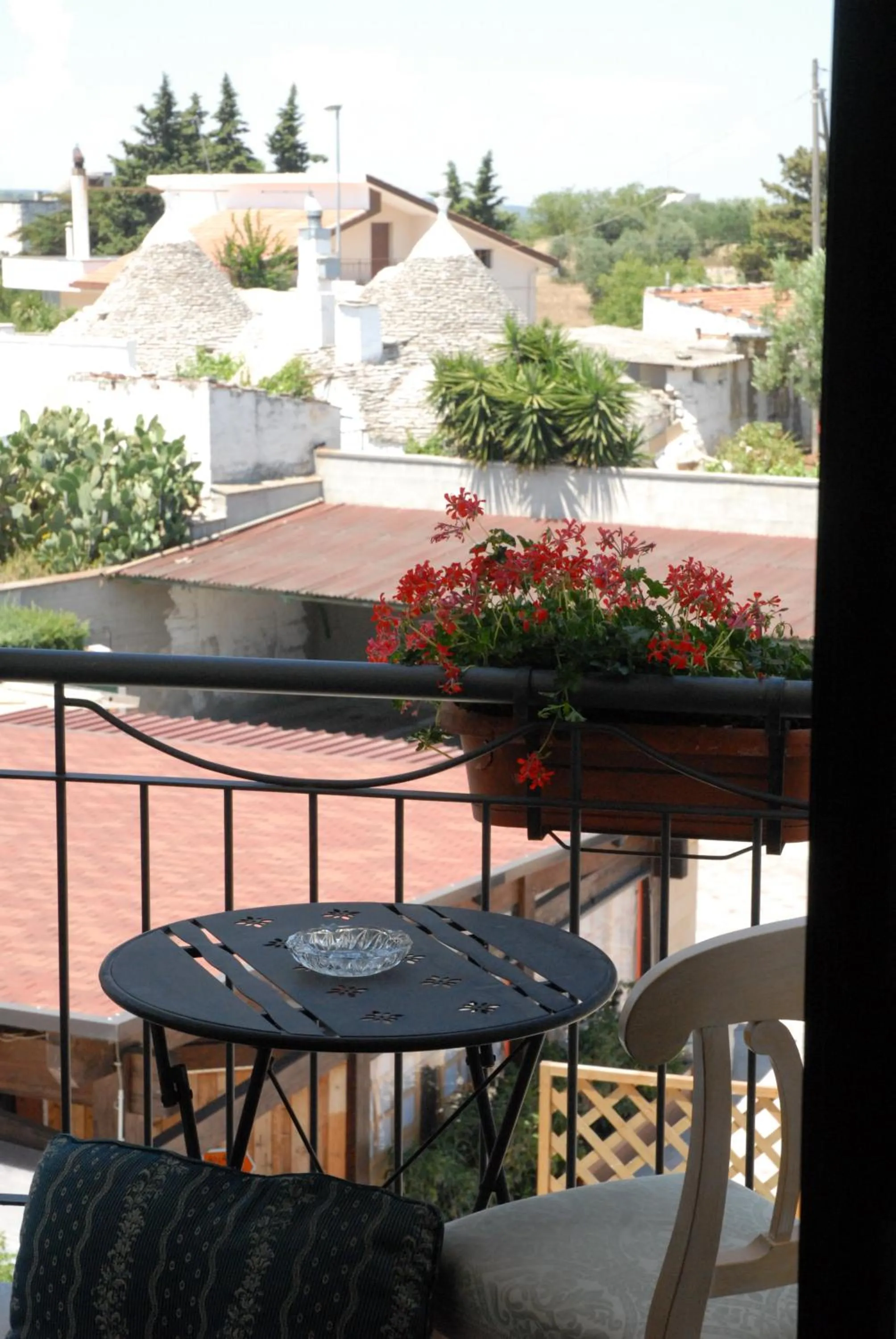 Balcony/Terrace in Hotel Donatello
