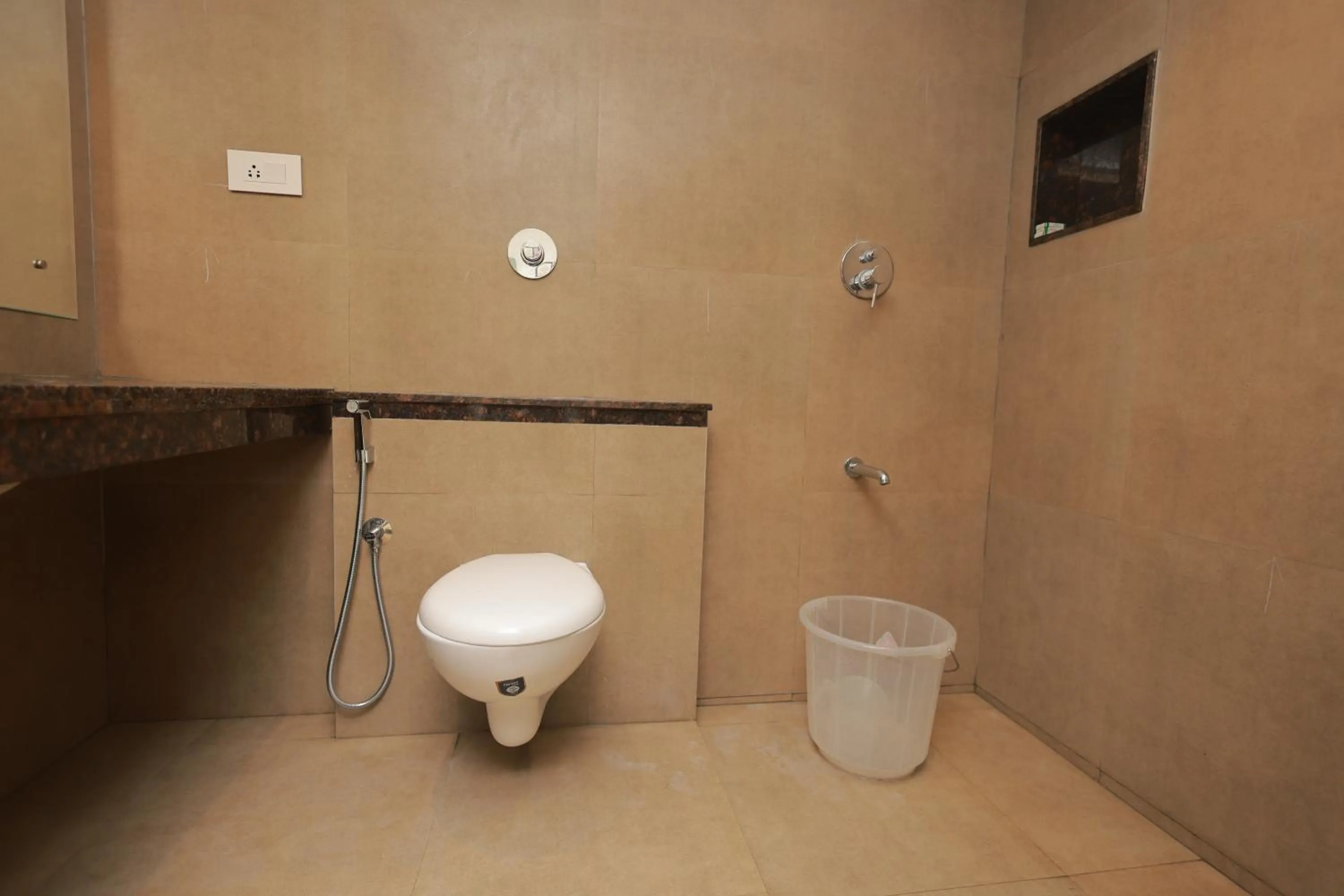 Toilet in Hotel Comorin Grand