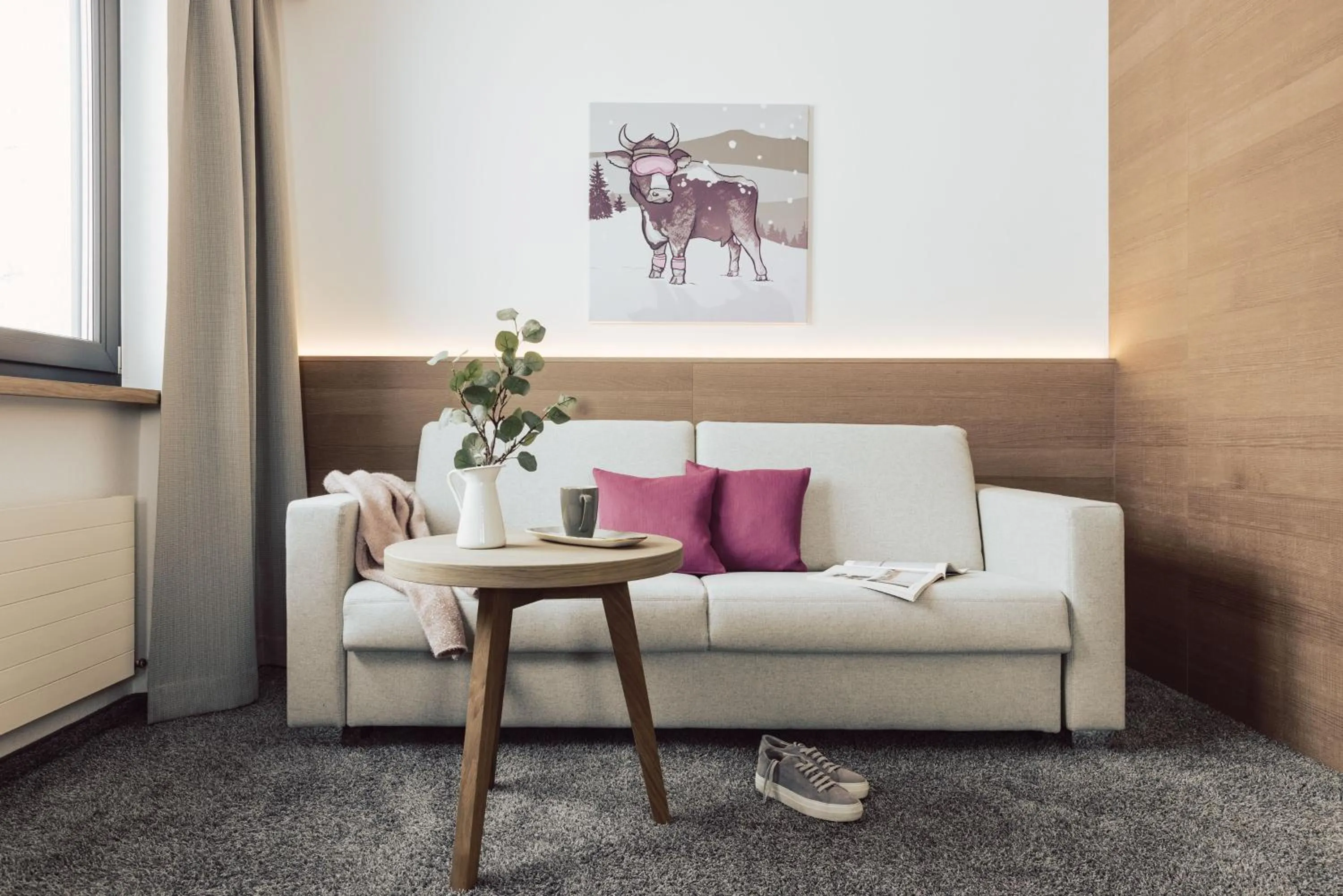 Seating area in Hotel Lisl - Alpine Comfort