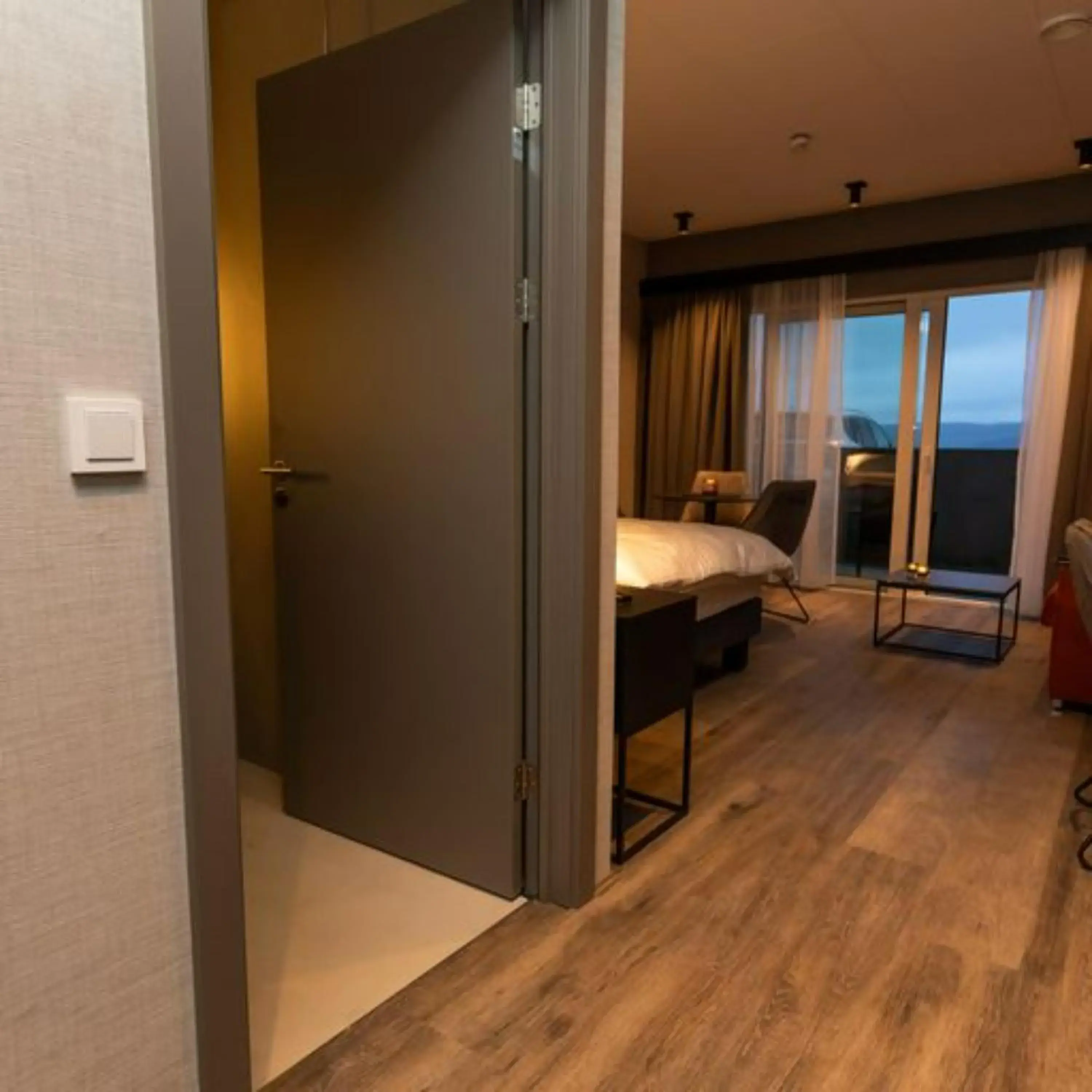 View (from property/room), Bed in Hotel Halond View (from property/room), Bed in Hotel Halond