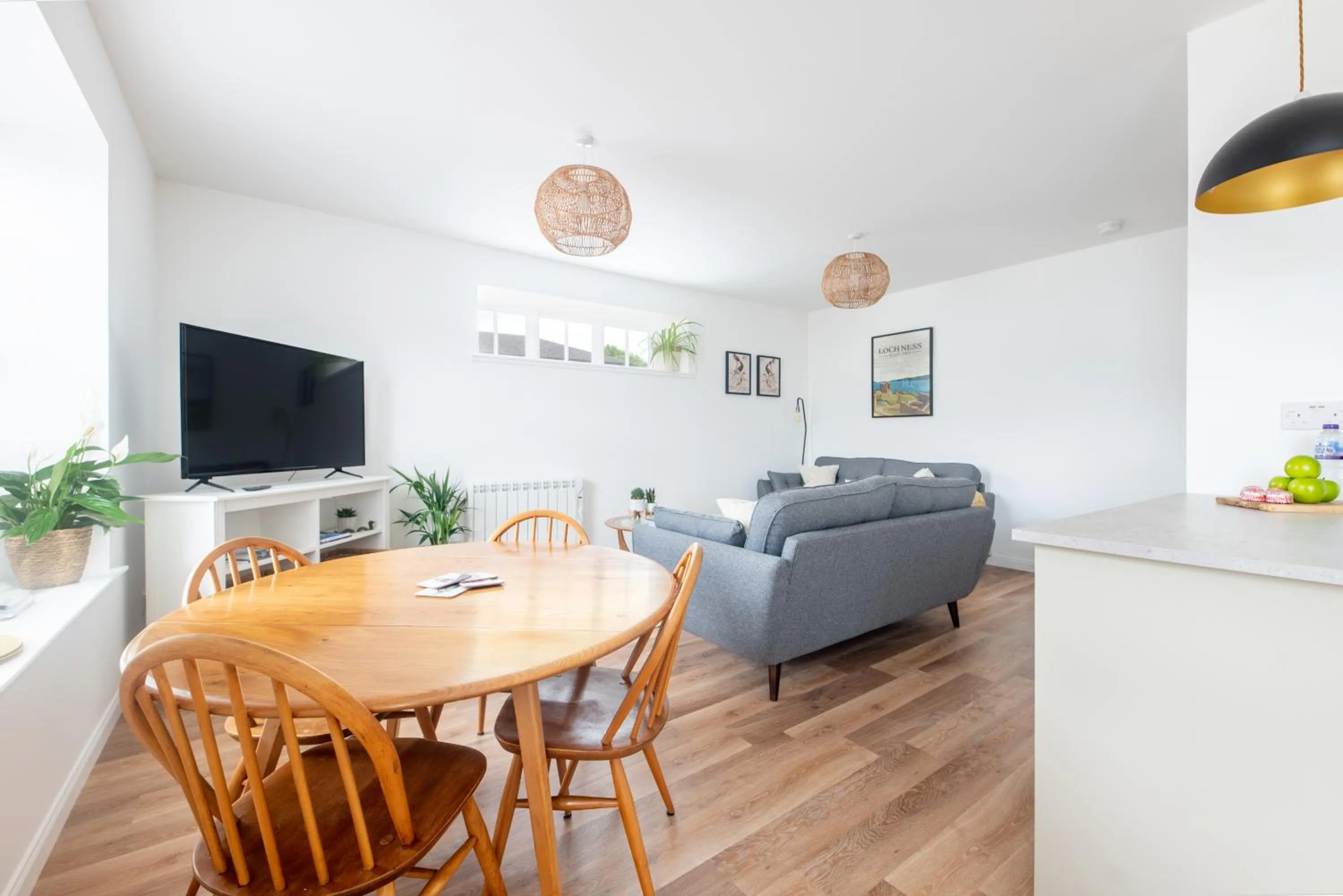 Living room in End House Inverness