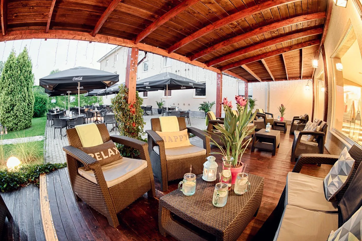 Patio in Citi Hotel's Warszawa-Falenty