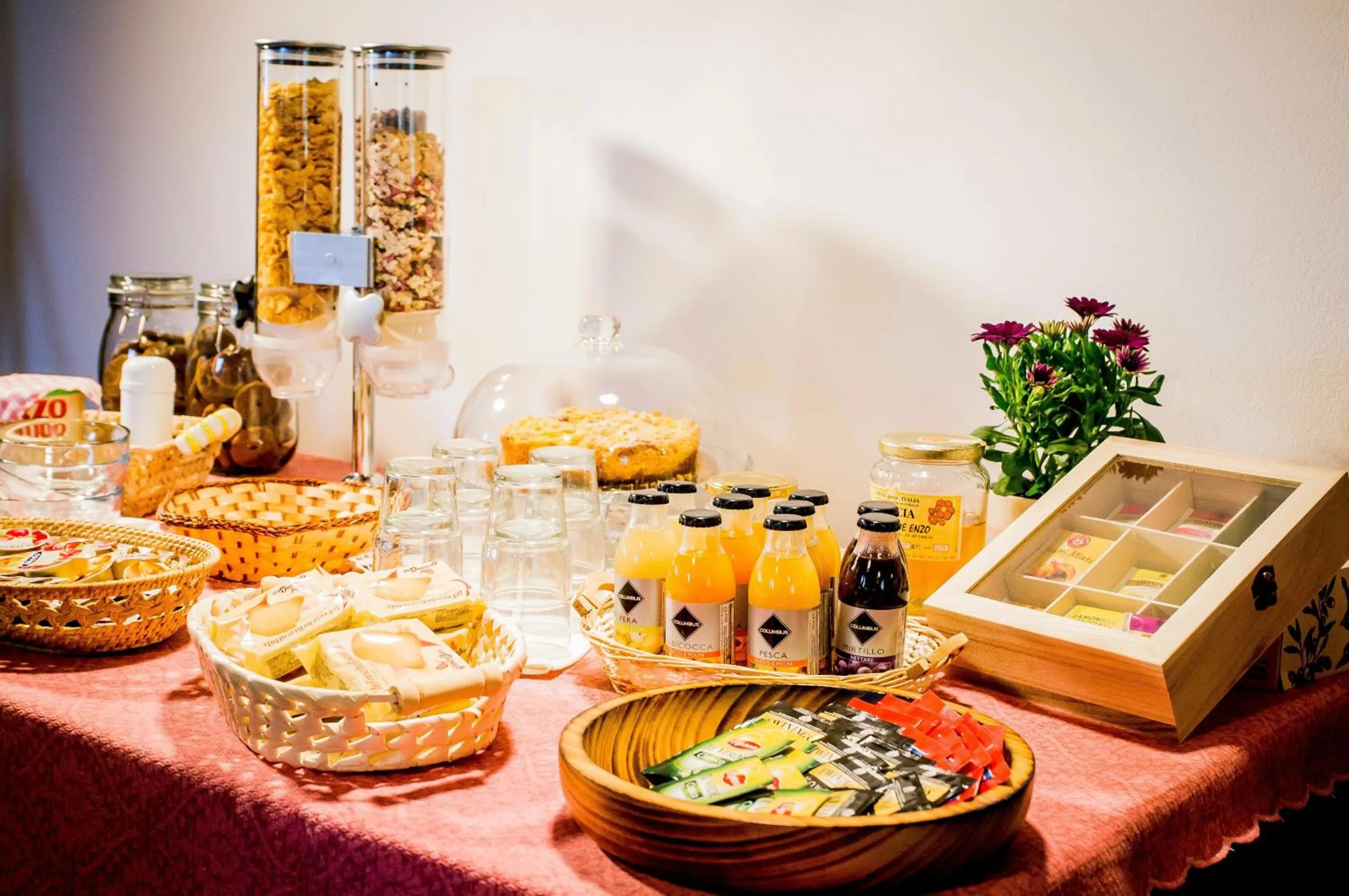 Food and drinks in La Finestra sul Conero