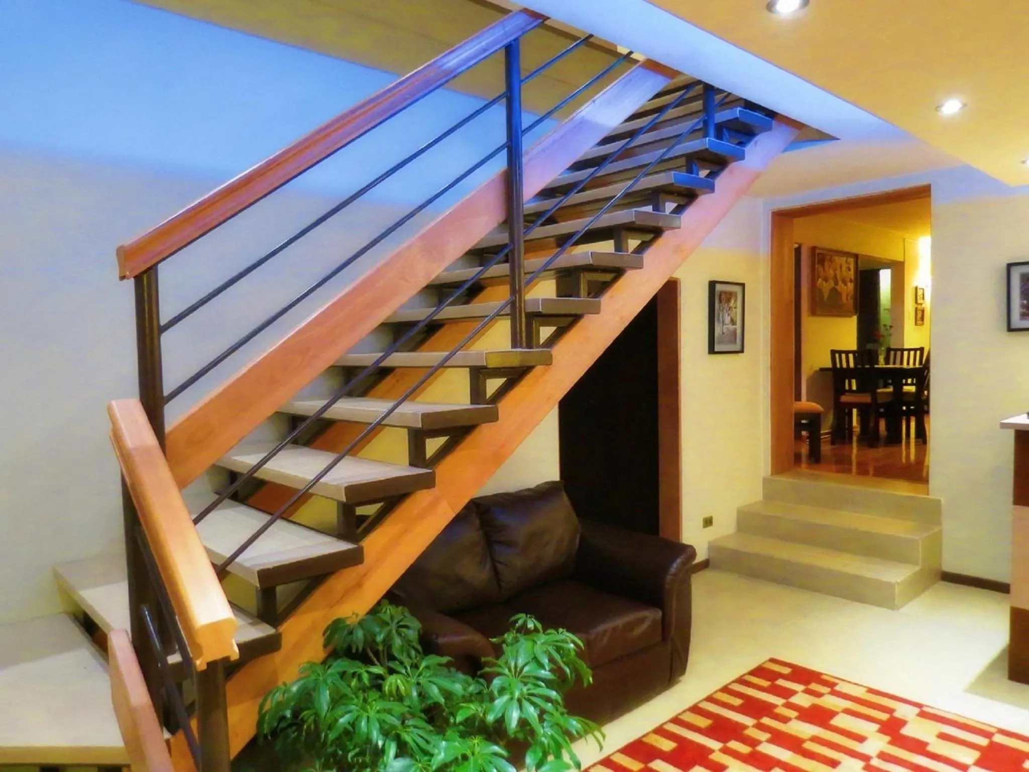 Lobby or reception in Hostal La Cumbre