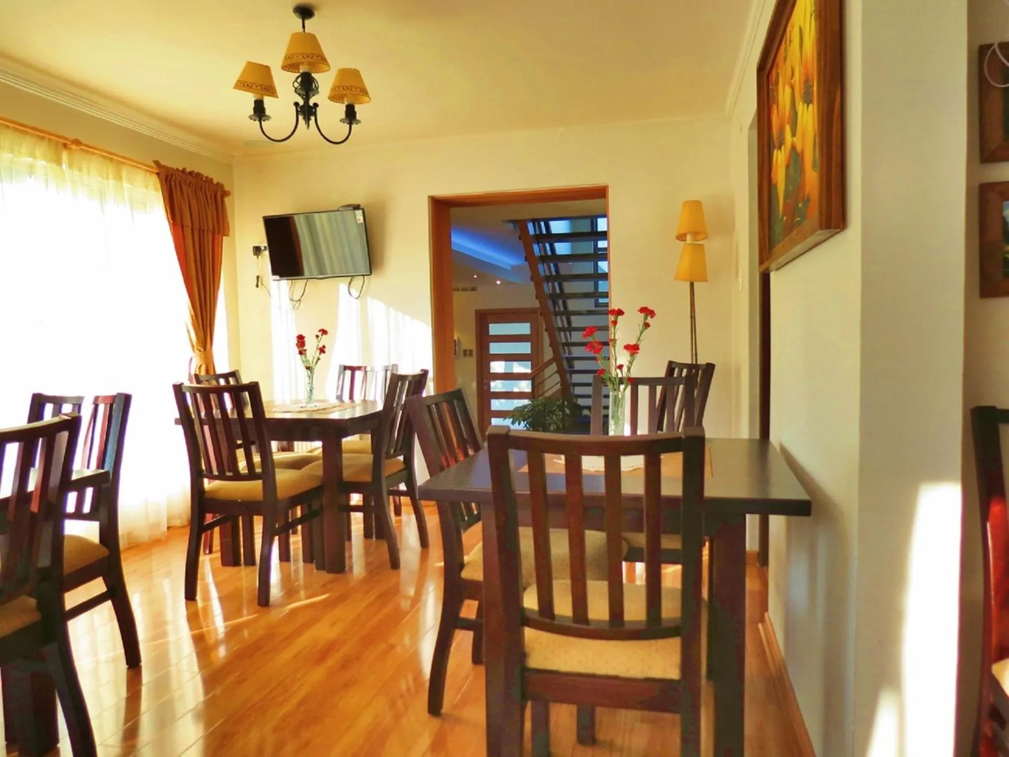 Area and facilities in Hostal La Cumbre