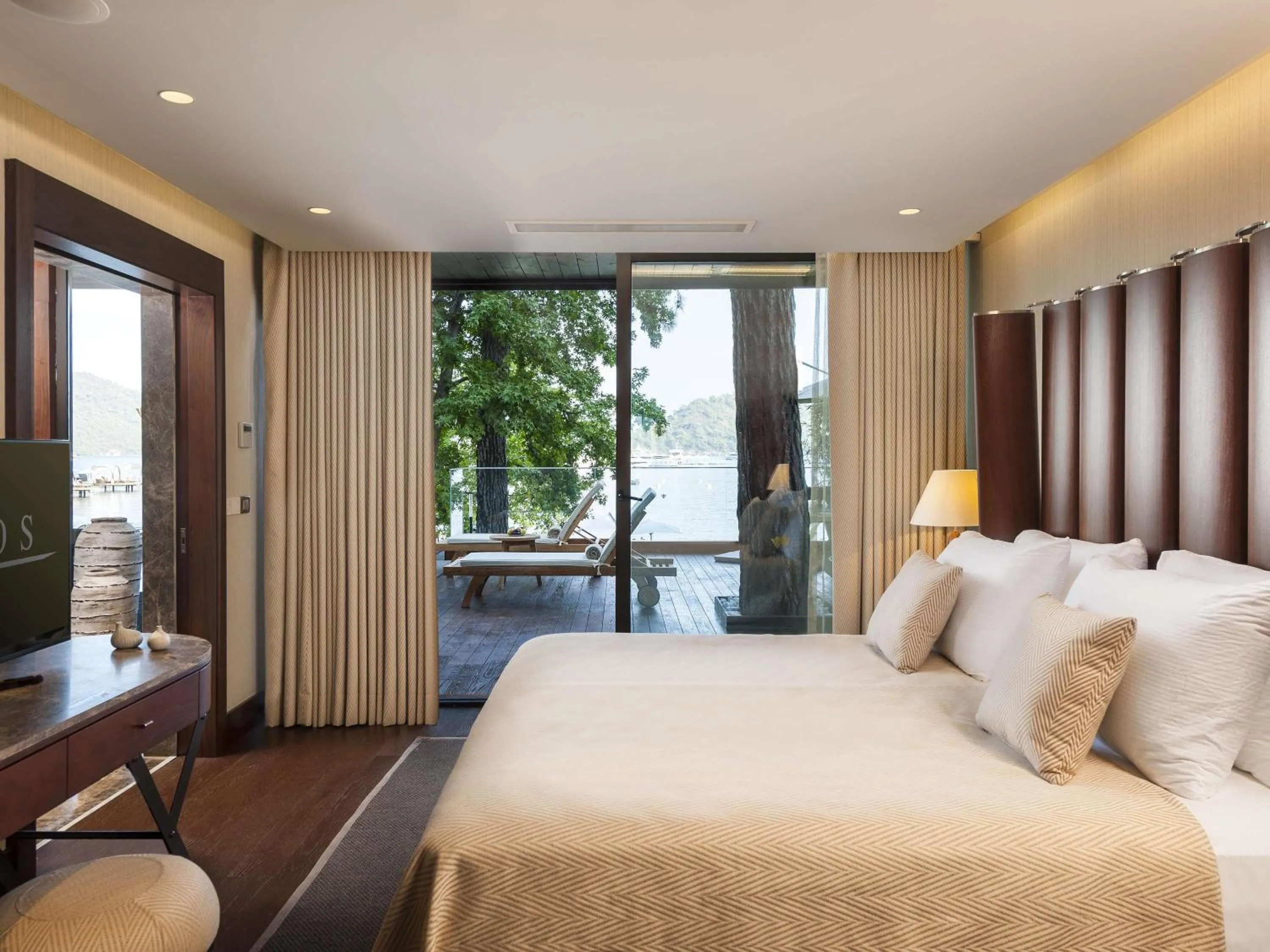 Bedroom, Bed in Rixos Premium Göcek - Adult Only