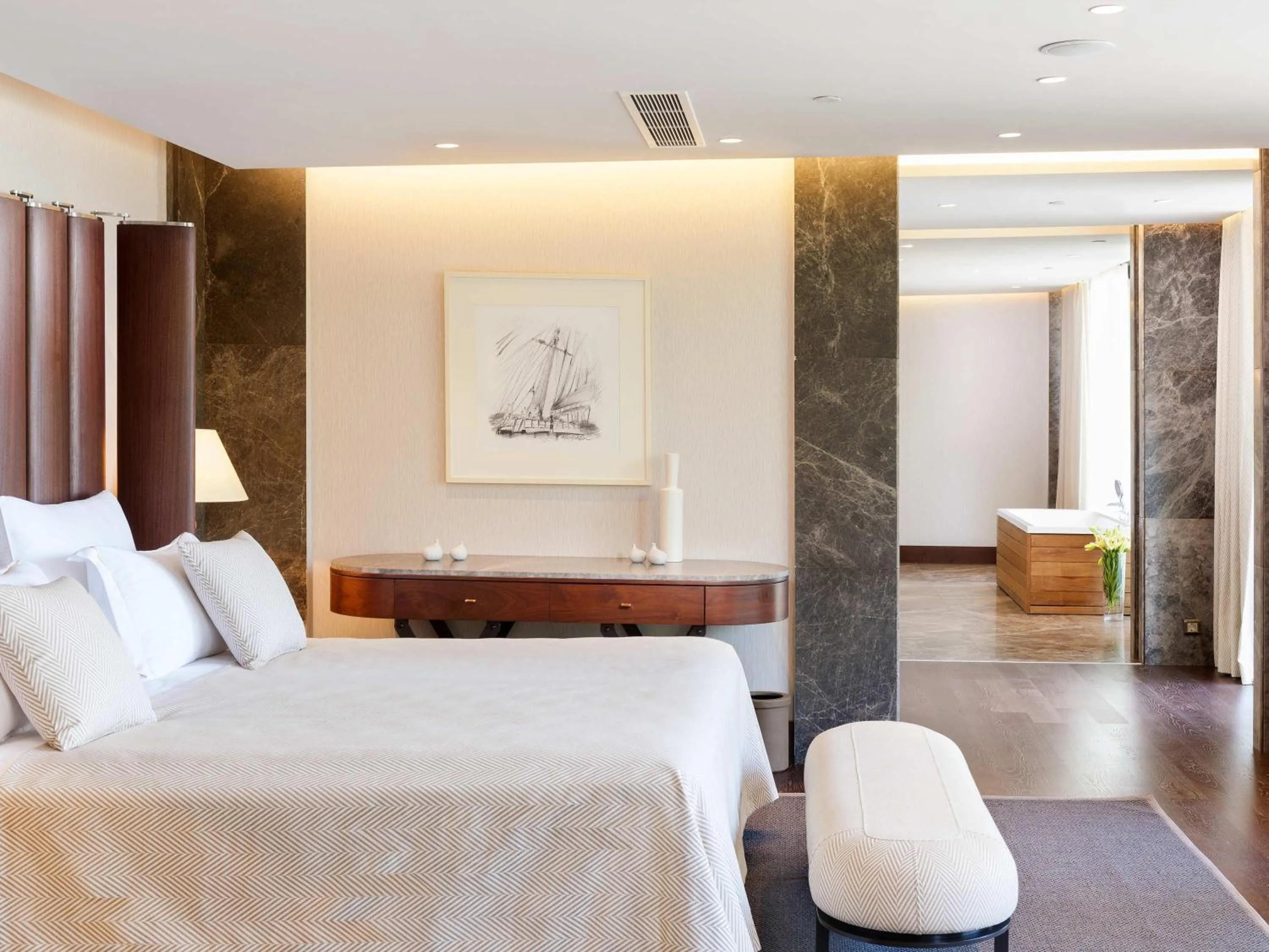 Bedroom, Bed in Rixos Premium Göcek - Adult Only