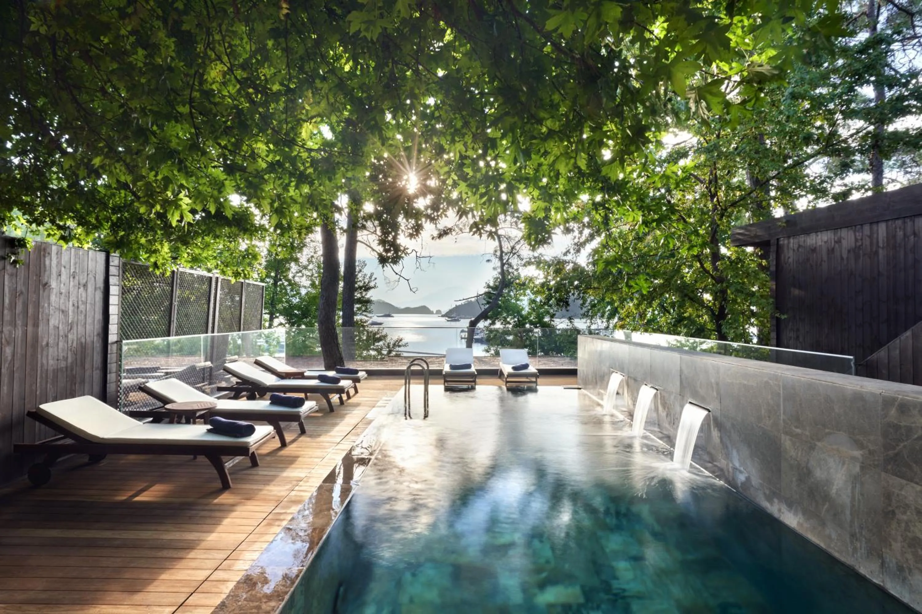 Pool view in Rixos Premium Göcek - Adult Only