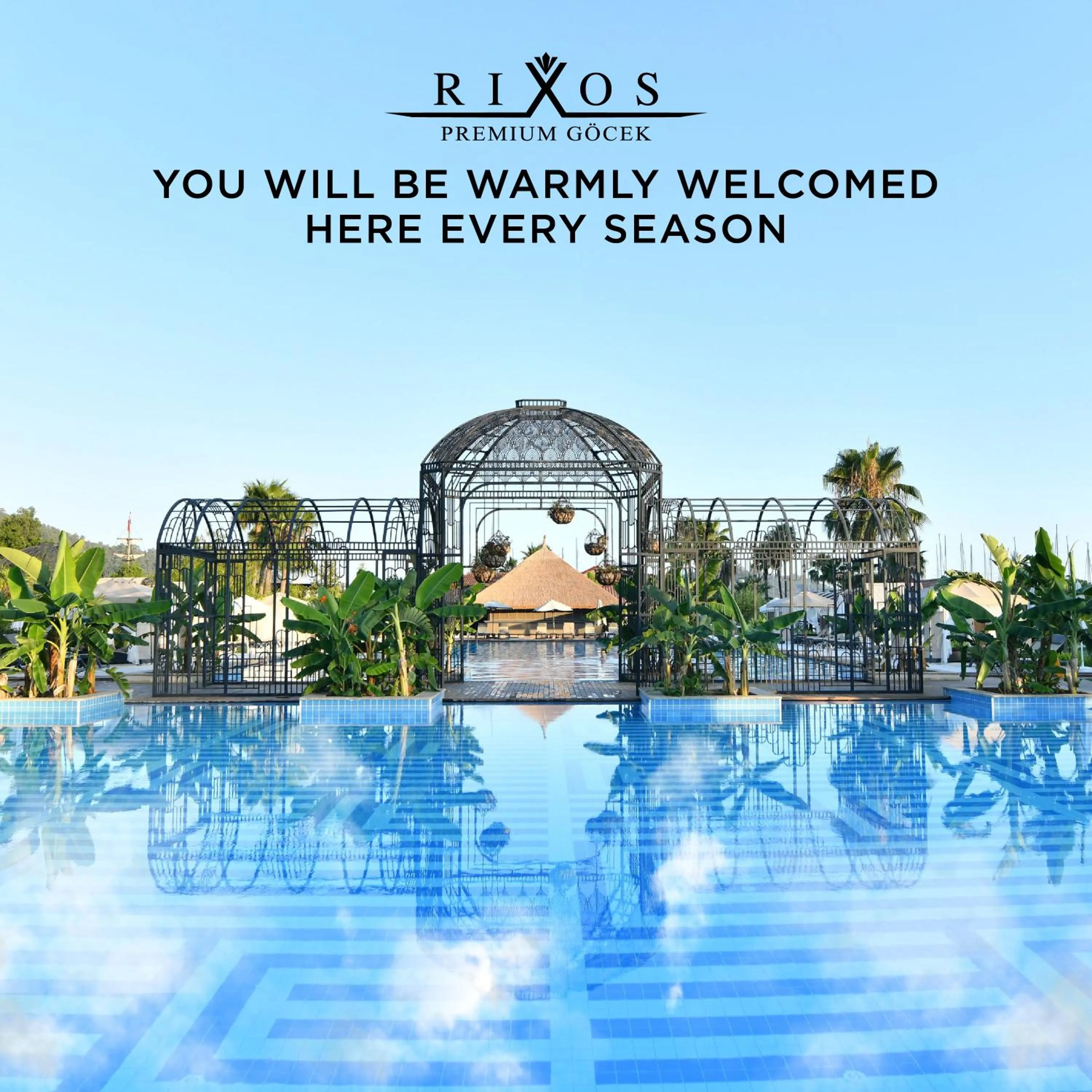 Swimming pool in Rixos Premium Göcek - Adult Only