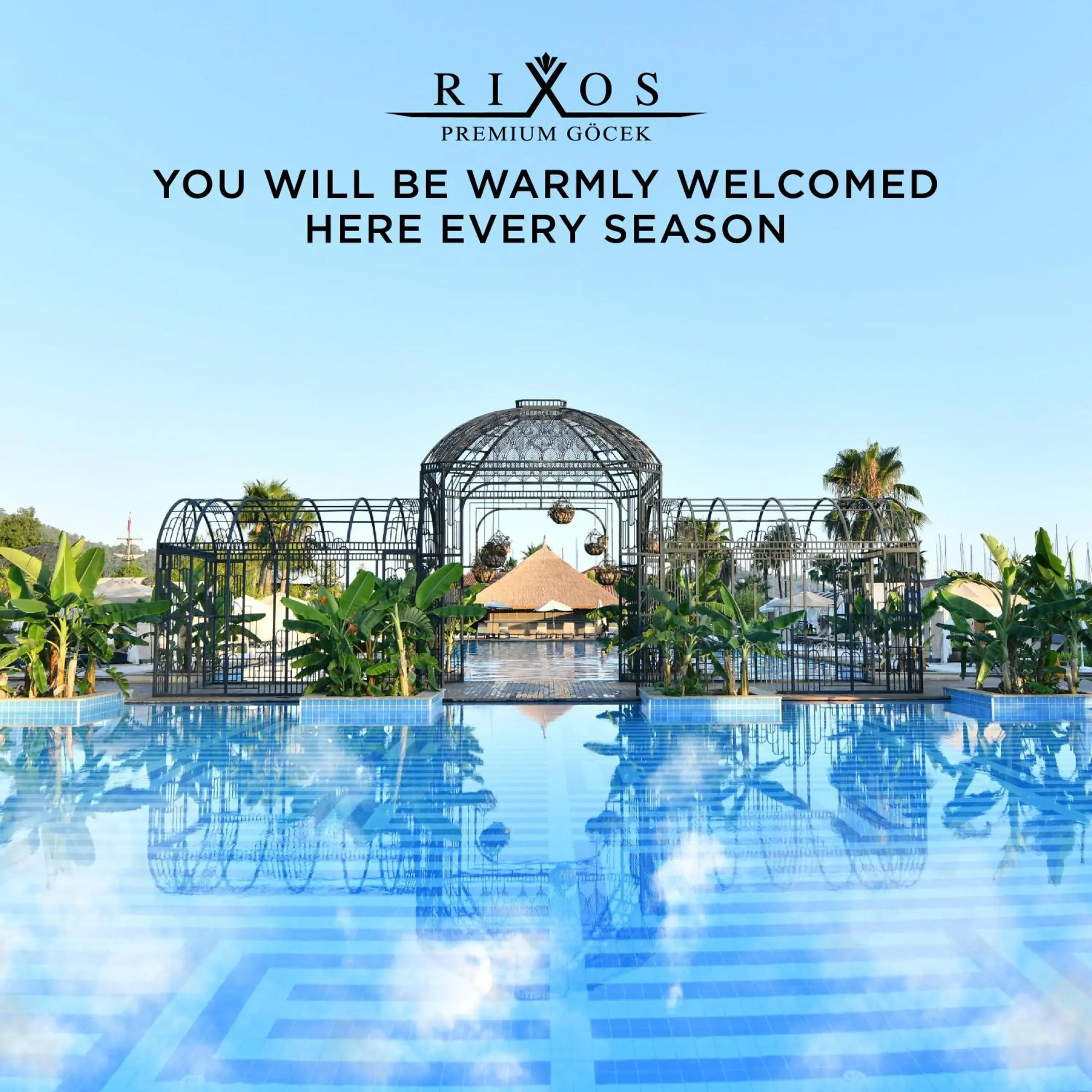 Swimming pool in Rixos Premium Göcek - Adult Only Swimming pool in Rixos Premium Göcek - Adult Only
