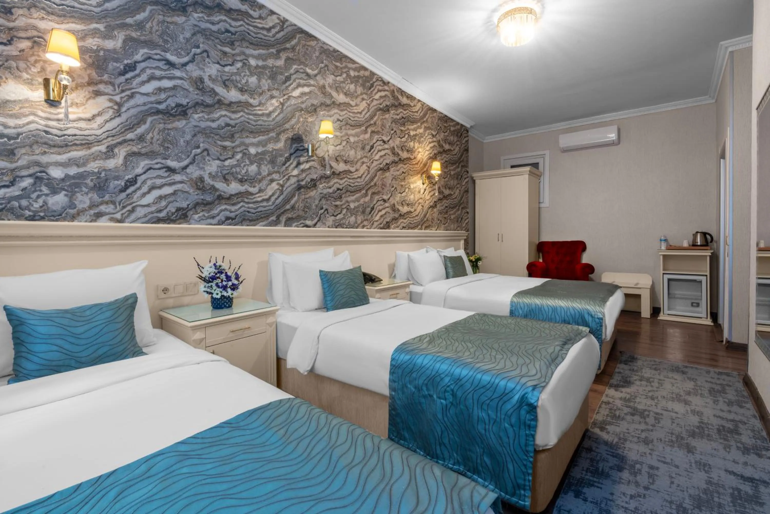 Bed in Valide Hotel