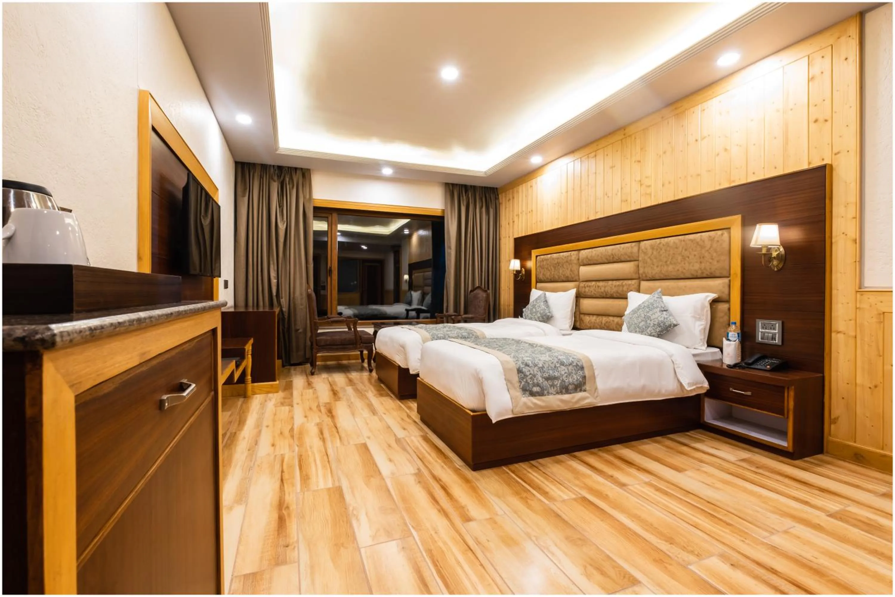 Photo of the whole room, Bed in The Gawaling ladakh