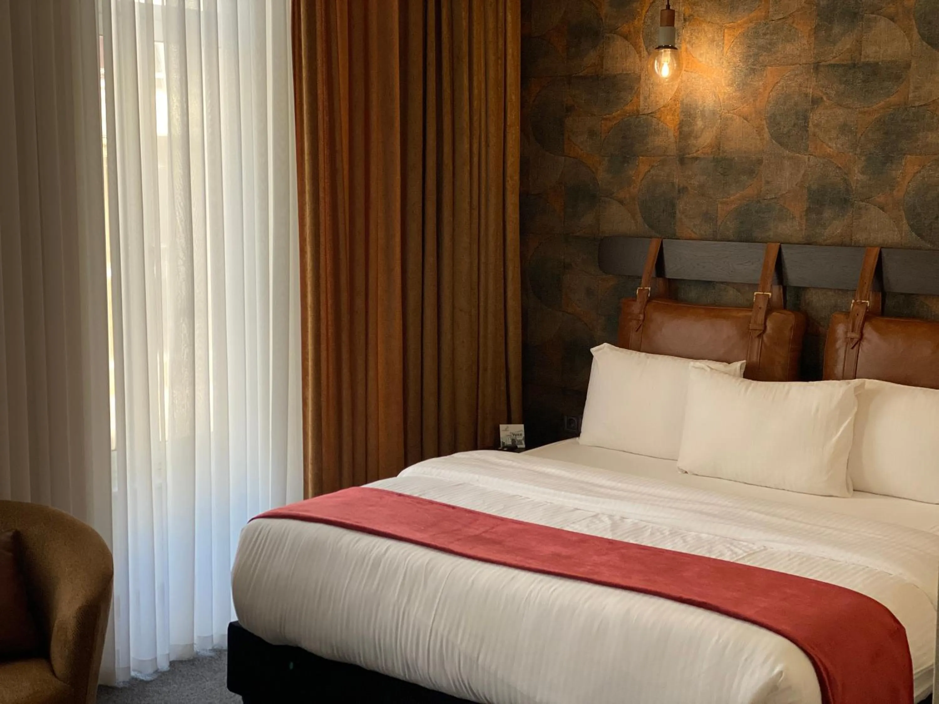 Bed in TownHouse Tbilisi Boutique Hotel