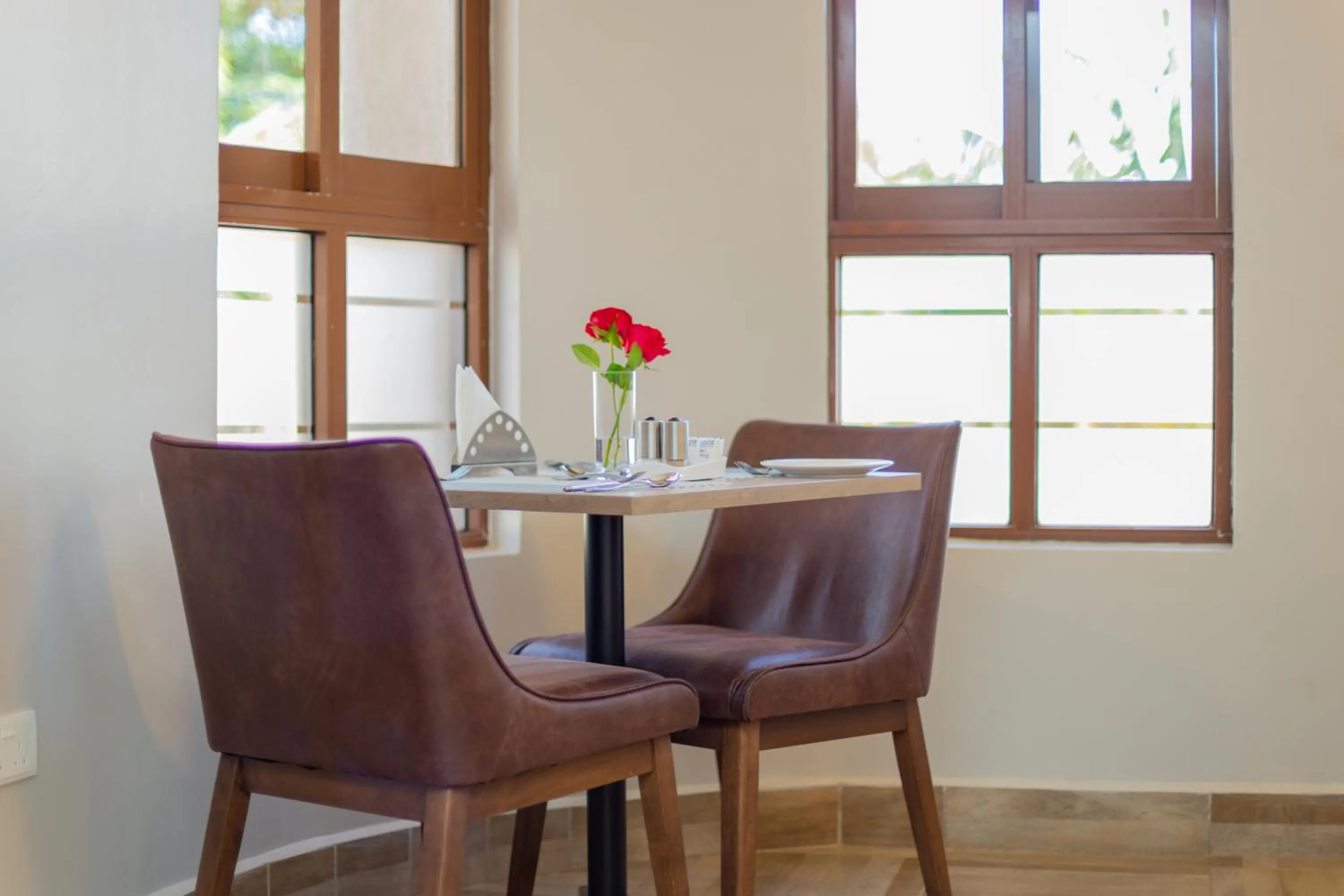 Dining area in Rock Hyrax Hotel