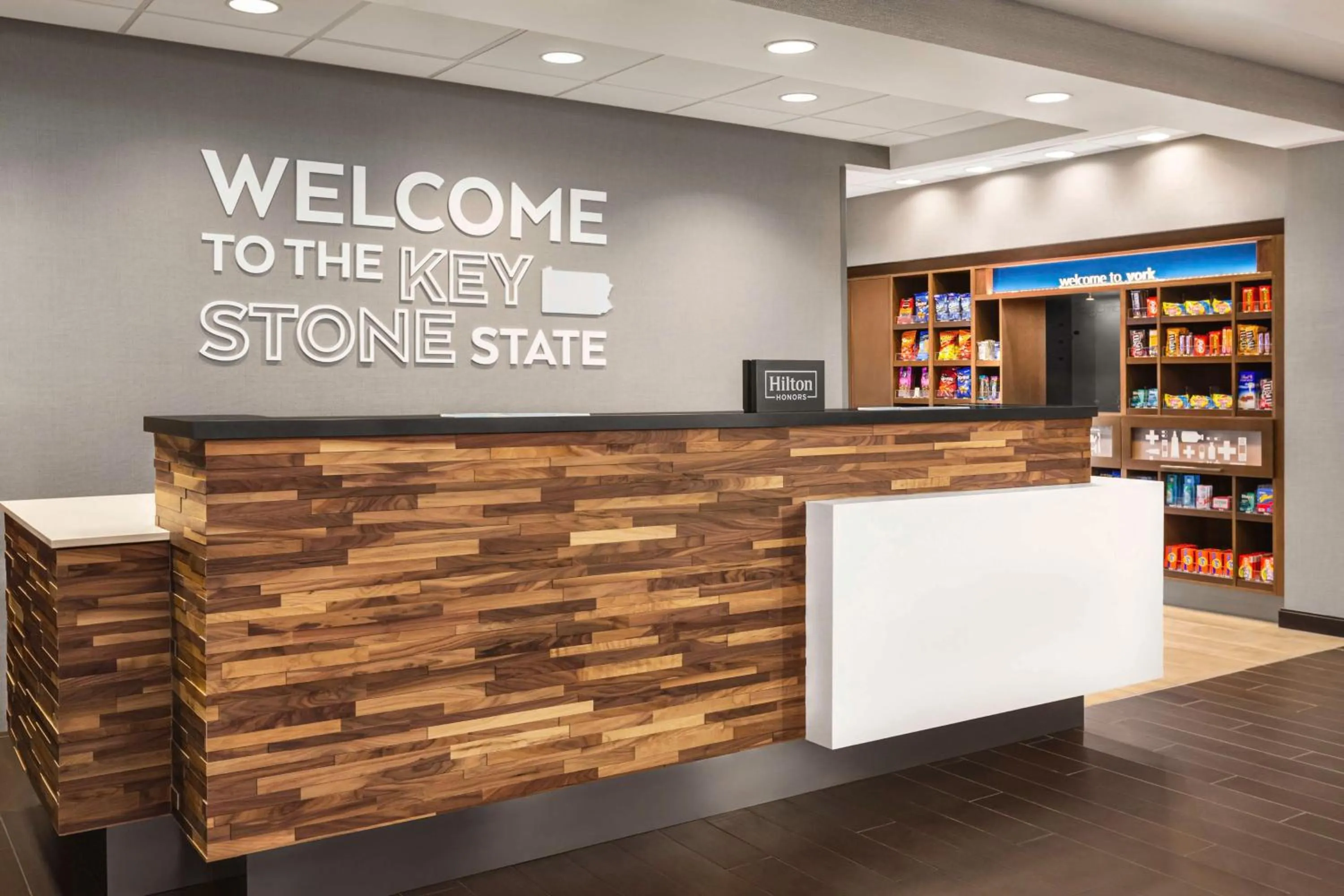 Lobby or reception in Hampton Inn & Suites York South