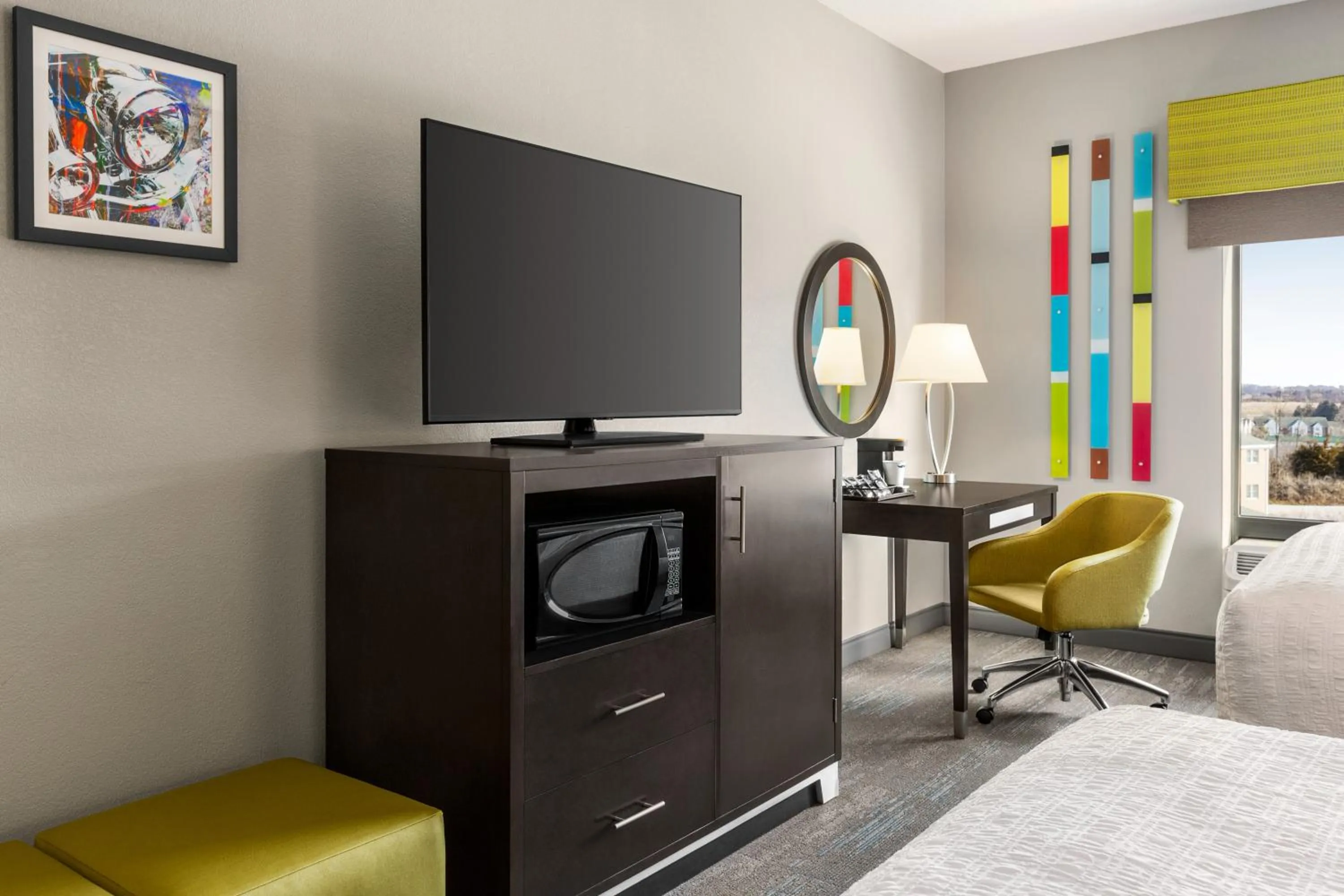 Bedroom in Hampton Inn & Suites York South