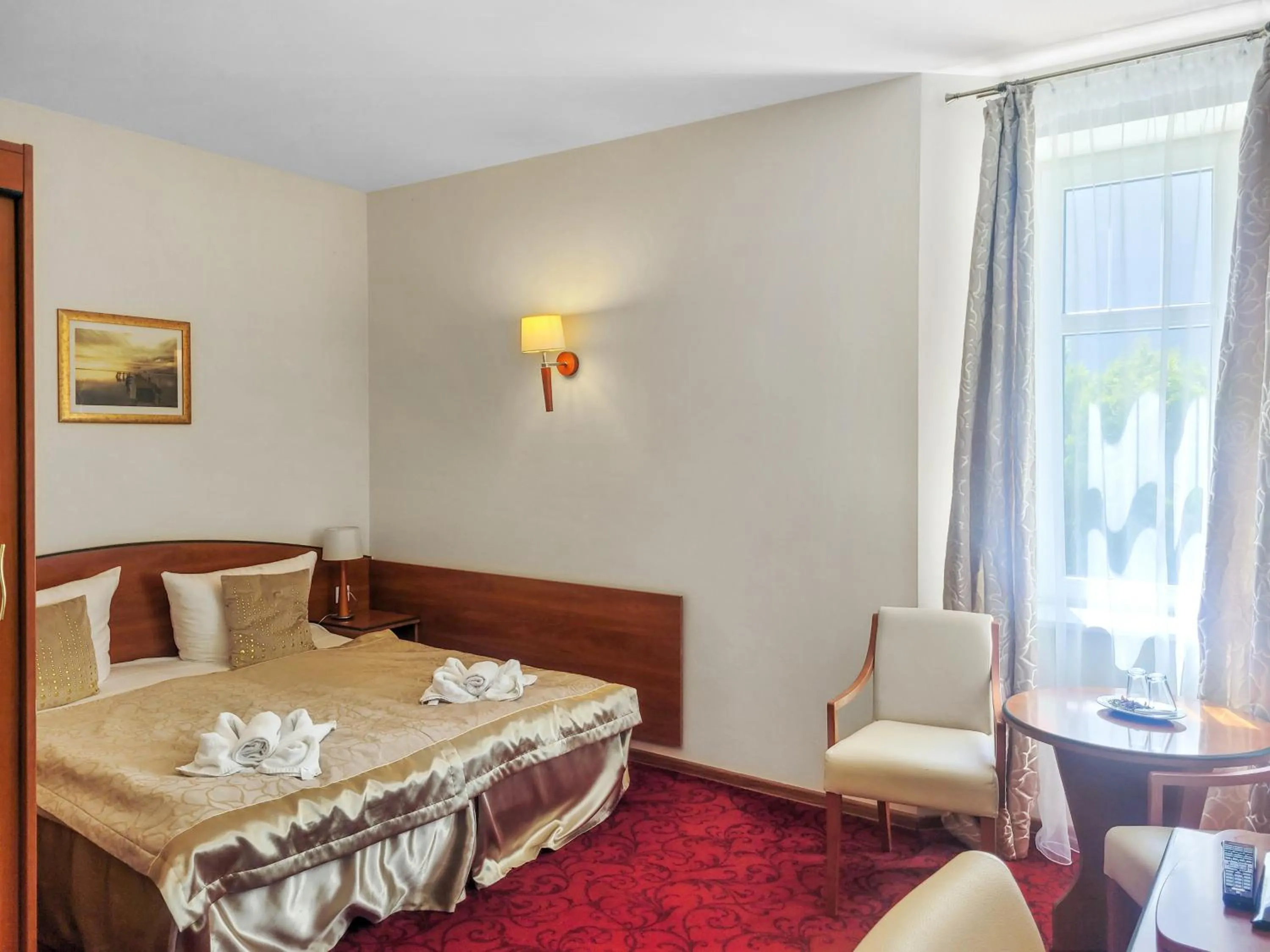 Property building, Bed in Villa Jedynak