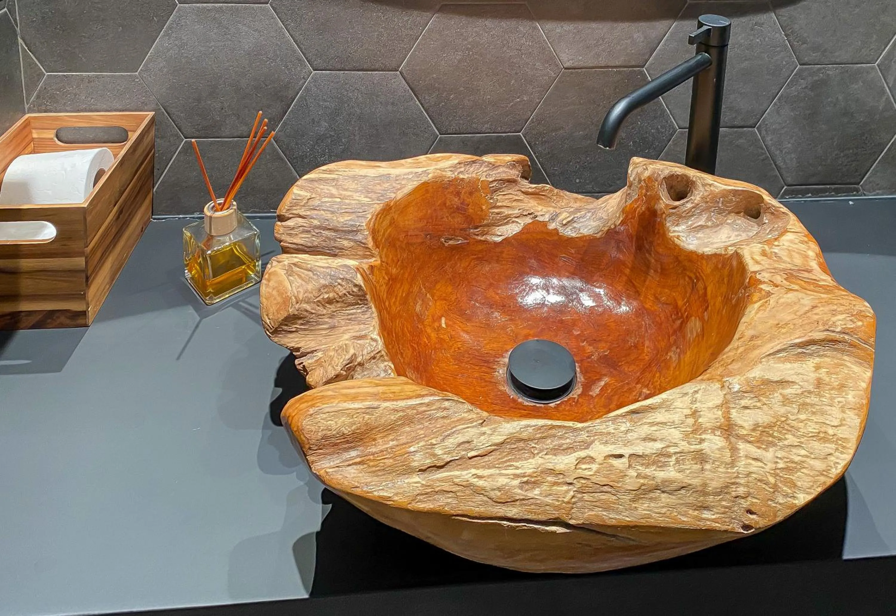 Bathroom in Hotel Arimune