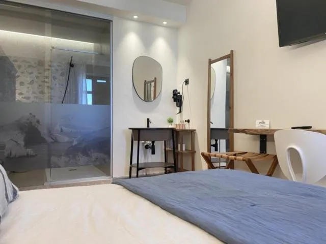 Bed in Hotel Arimune