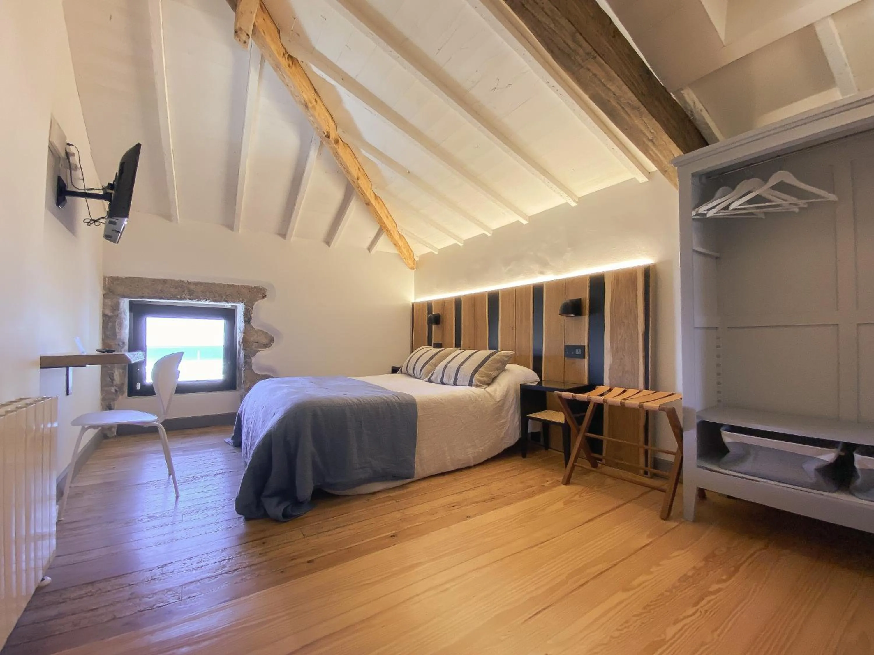 Bed in Hotel Arimune