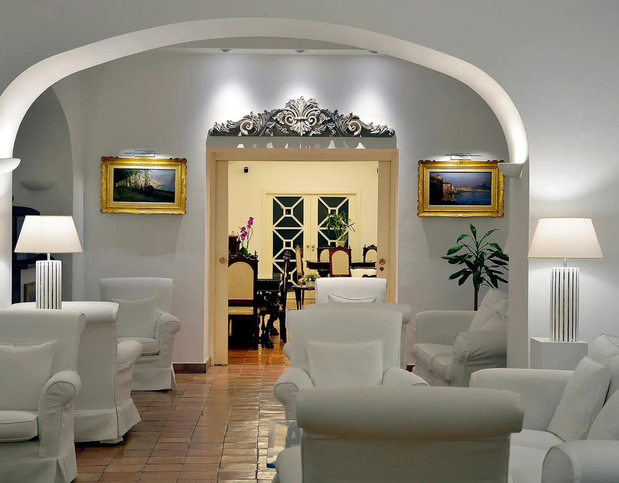 Lobby or reception in Villa Romana Hotel & Spa Lobby or reception in Villa Romana Hotel & Spa