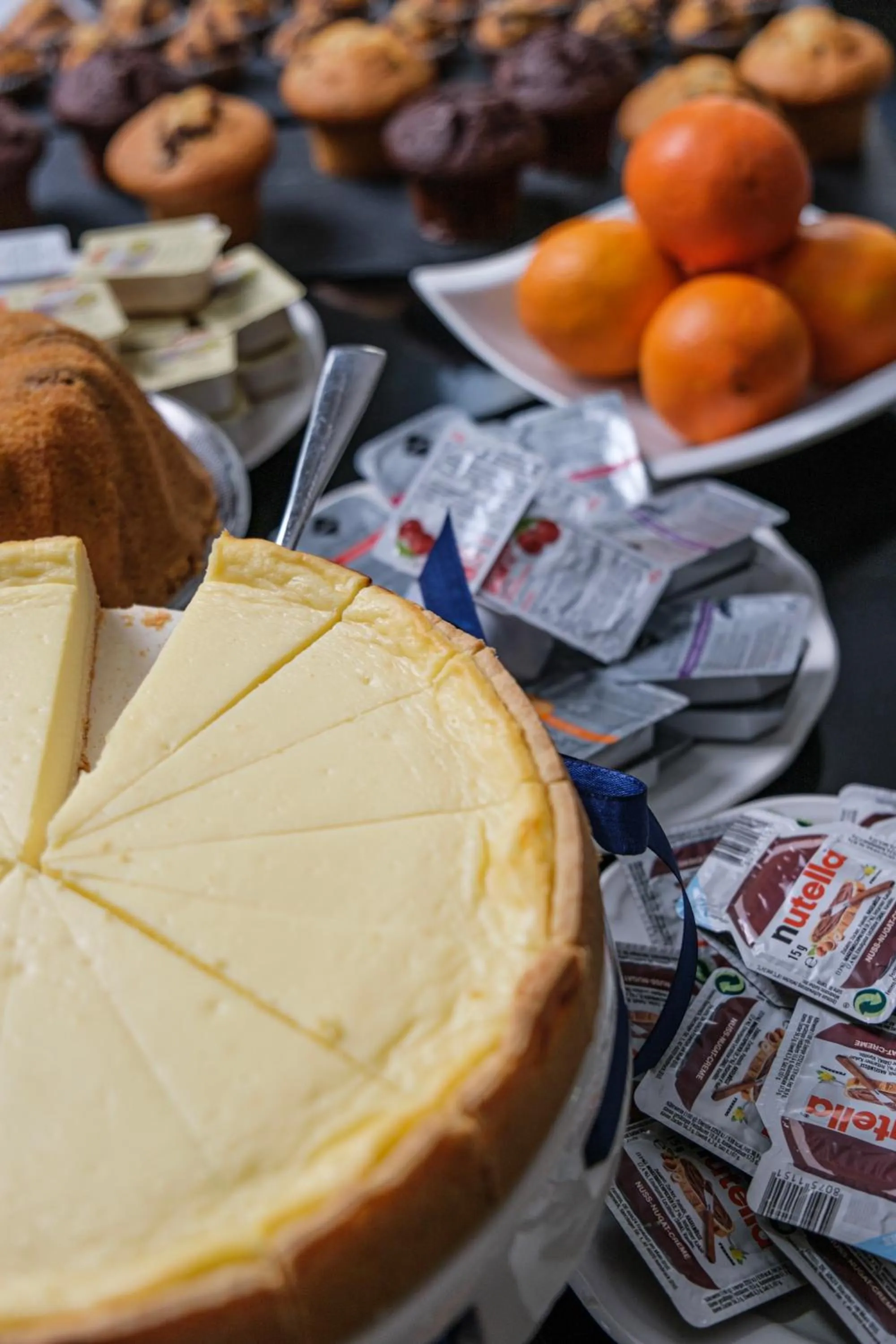 Buffet breakfast in Hotel George Vienna