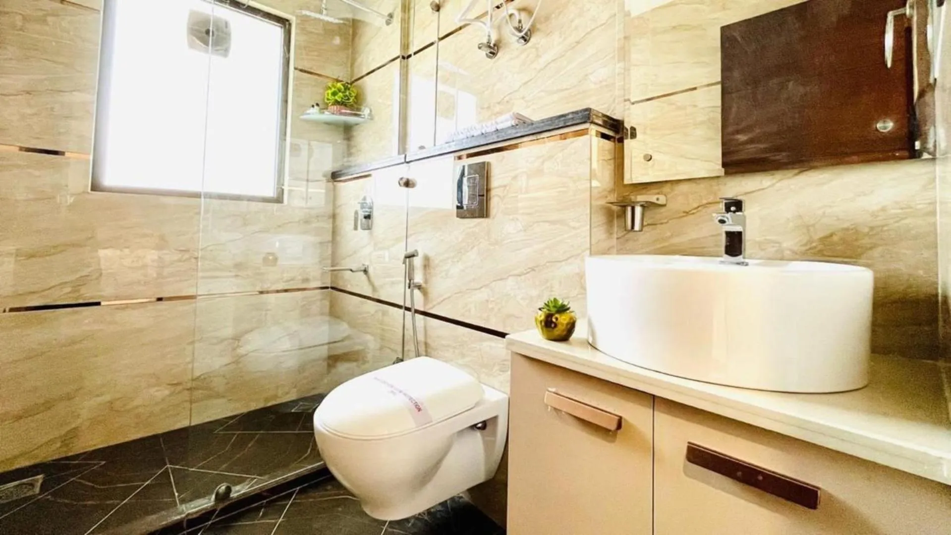 Bathroom in ZEN Studios - DLF CyberCity Gurgaon