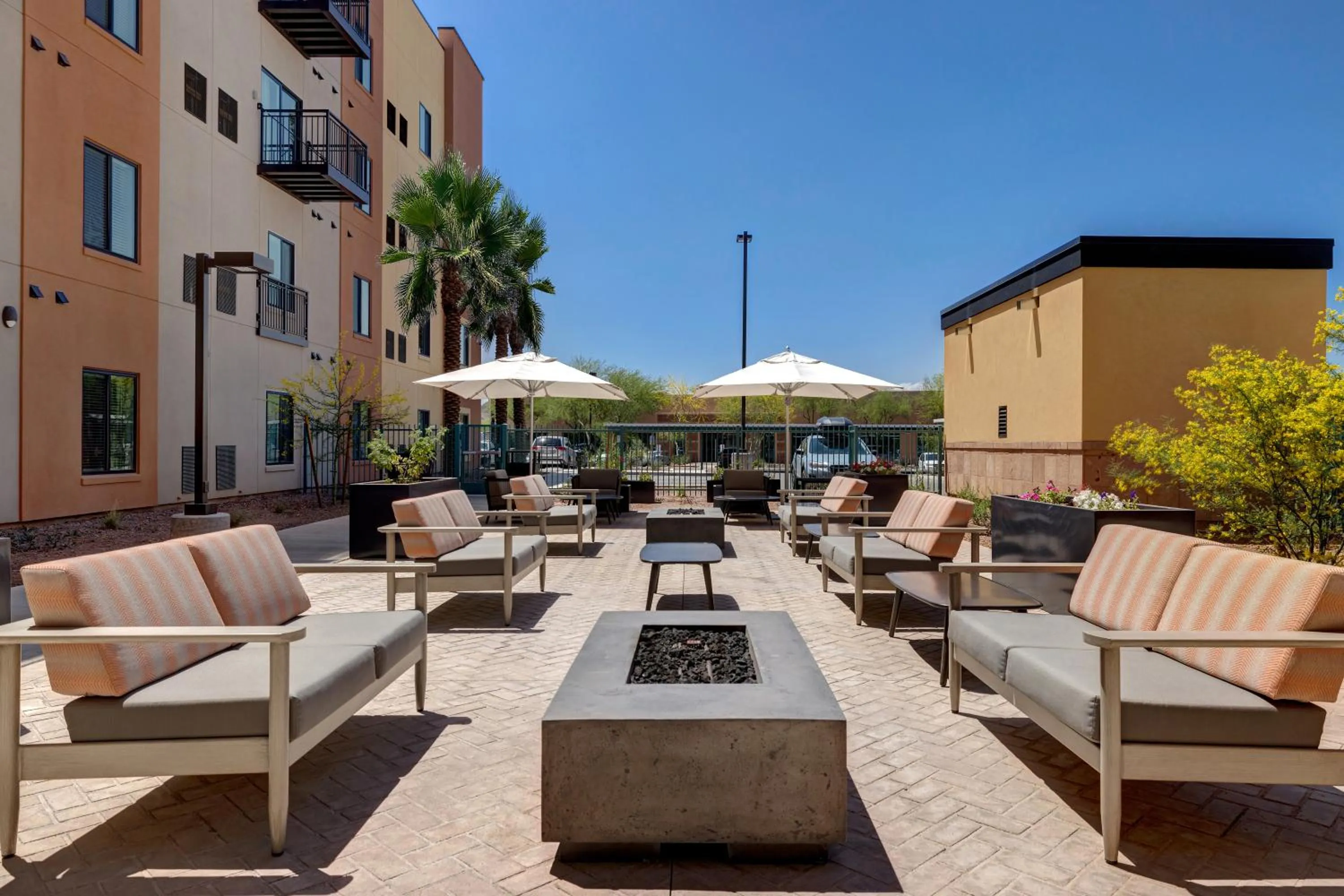 Patio in WaterWalk Extended Stay by Wyndham Phoenix N Happy Valley