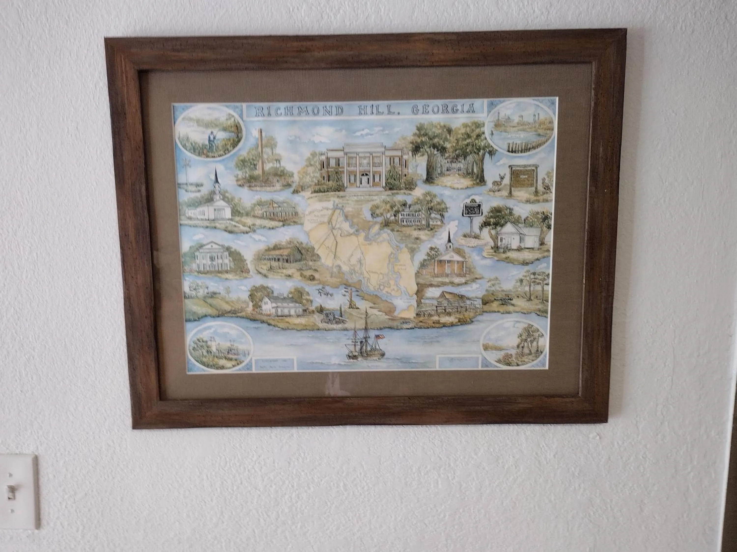 Decorative detail in FairBridge Inn & Suites Richmond Hill